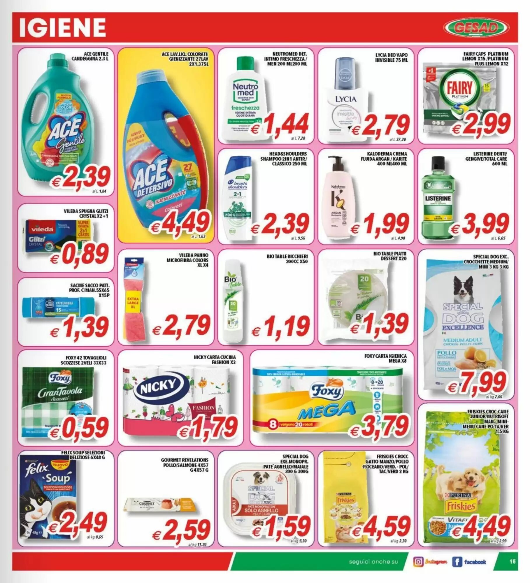 Volantino promozionale Gesad Supermercati  valide dal 29/05/2026 - Pagina 15.