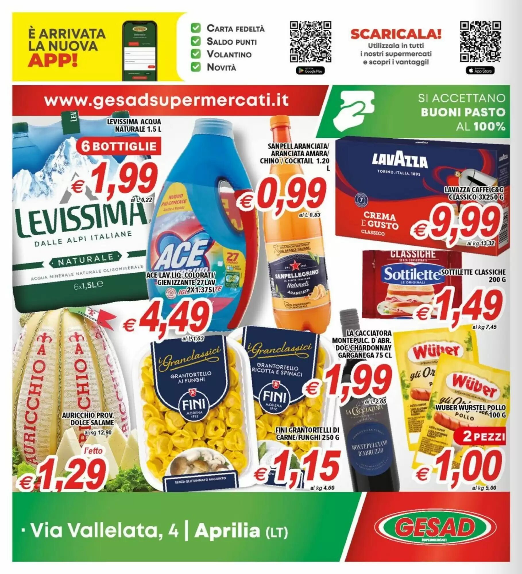 Volantino promozionale Gesad Supermercati  valide dal 29/05/2026 - Pagina 16.