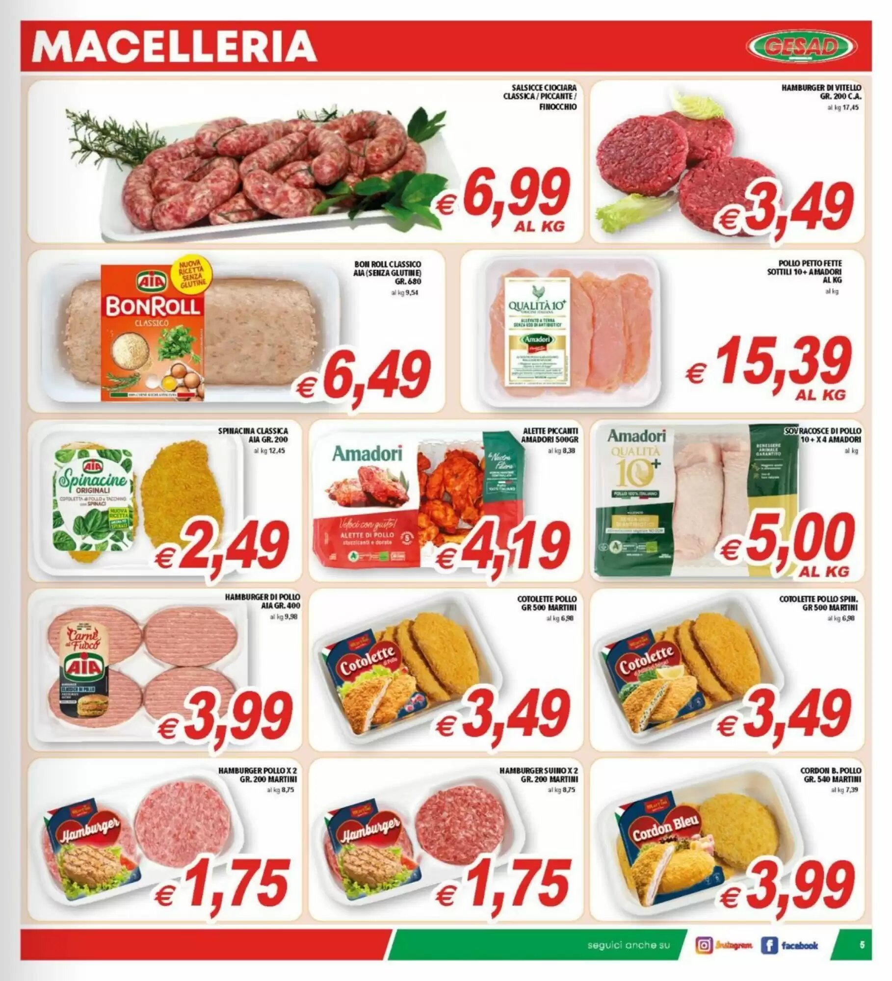 Volantino promozionale Gesad Supermercati  valide dal 29/05/2026 - Pagina 5.