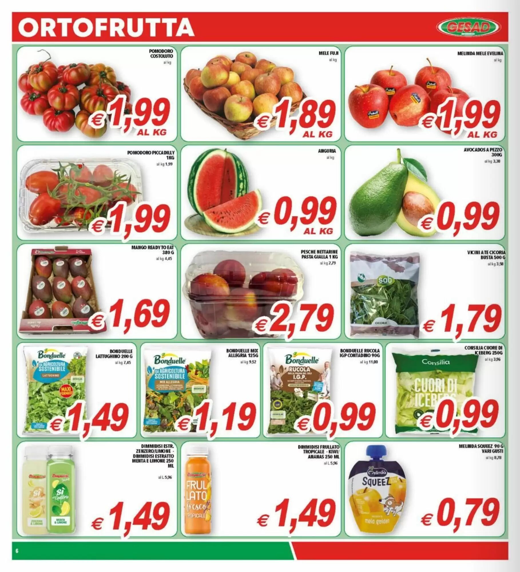 Volantino promozionale Gesad Supermercati  valide dal 29/05/2026 - Pagina 6.