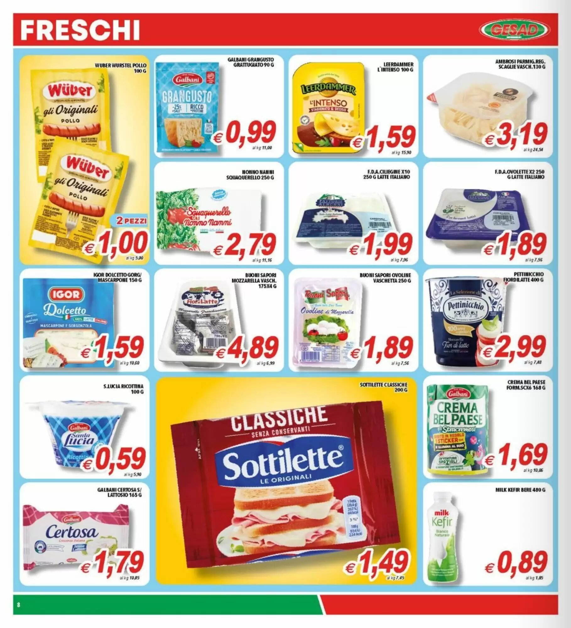 Volantino promozionale Gesad Supermercati  valide dal 29/05/2026 - Pagina 8.
