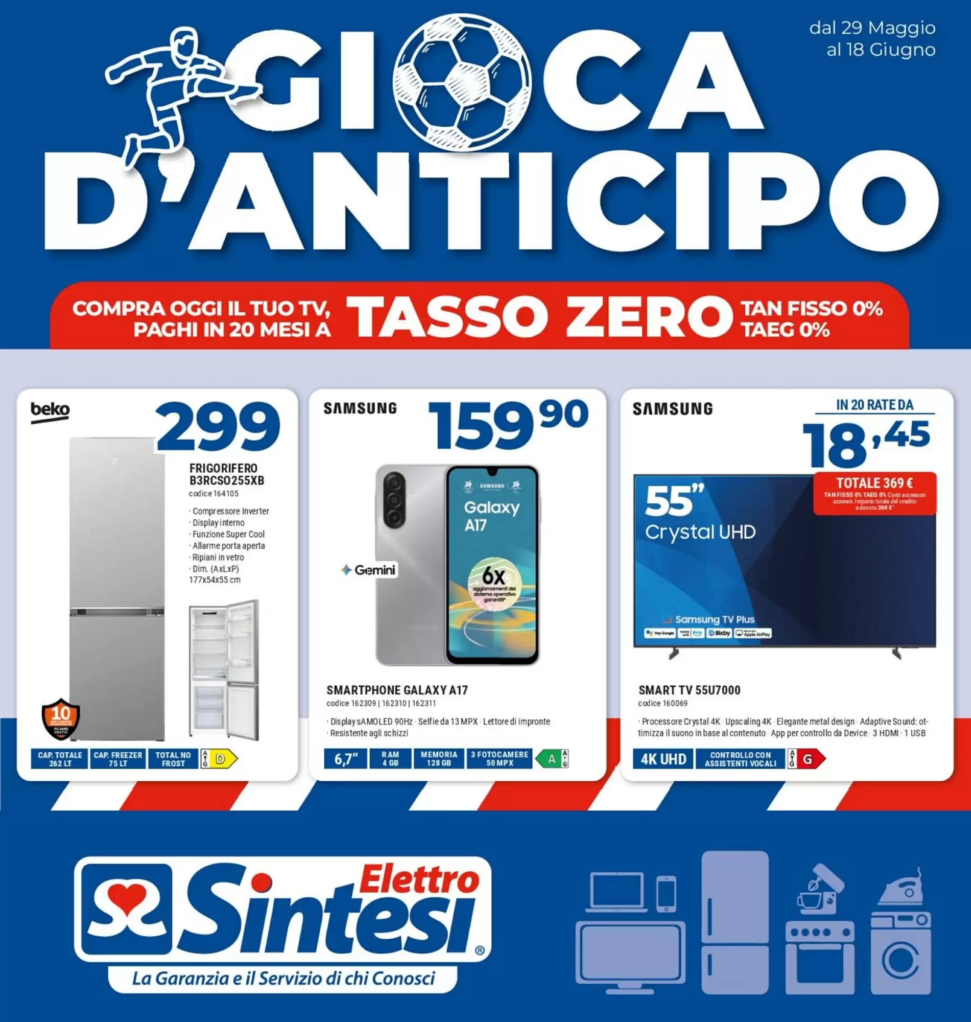 Volantino promozionale Elettrosintesi  valide dal 29/05/2026 - Pagina 1.