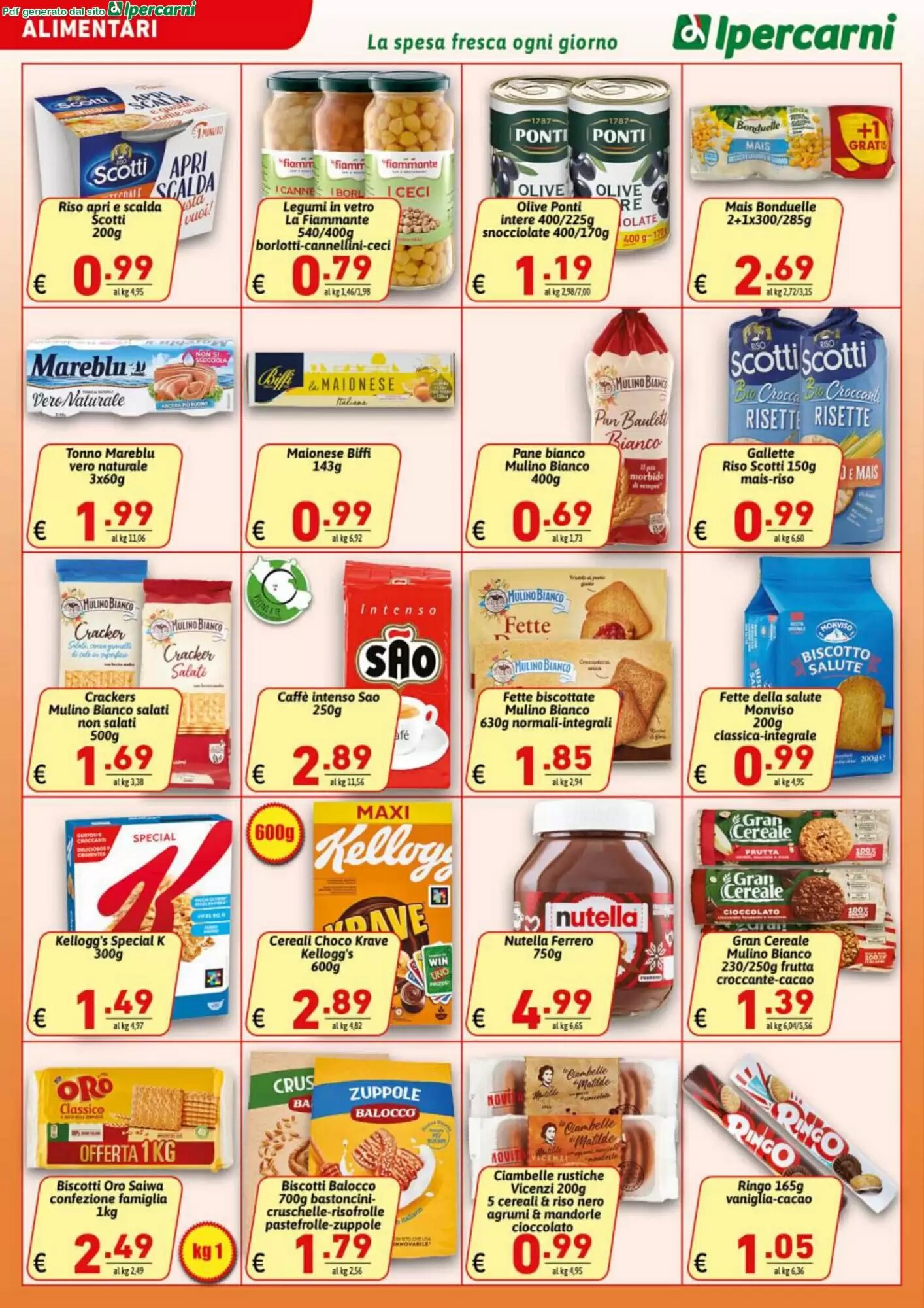 Volantino promozionale Ipercarni  valide dal 29/05/2026 - Pagina 12.