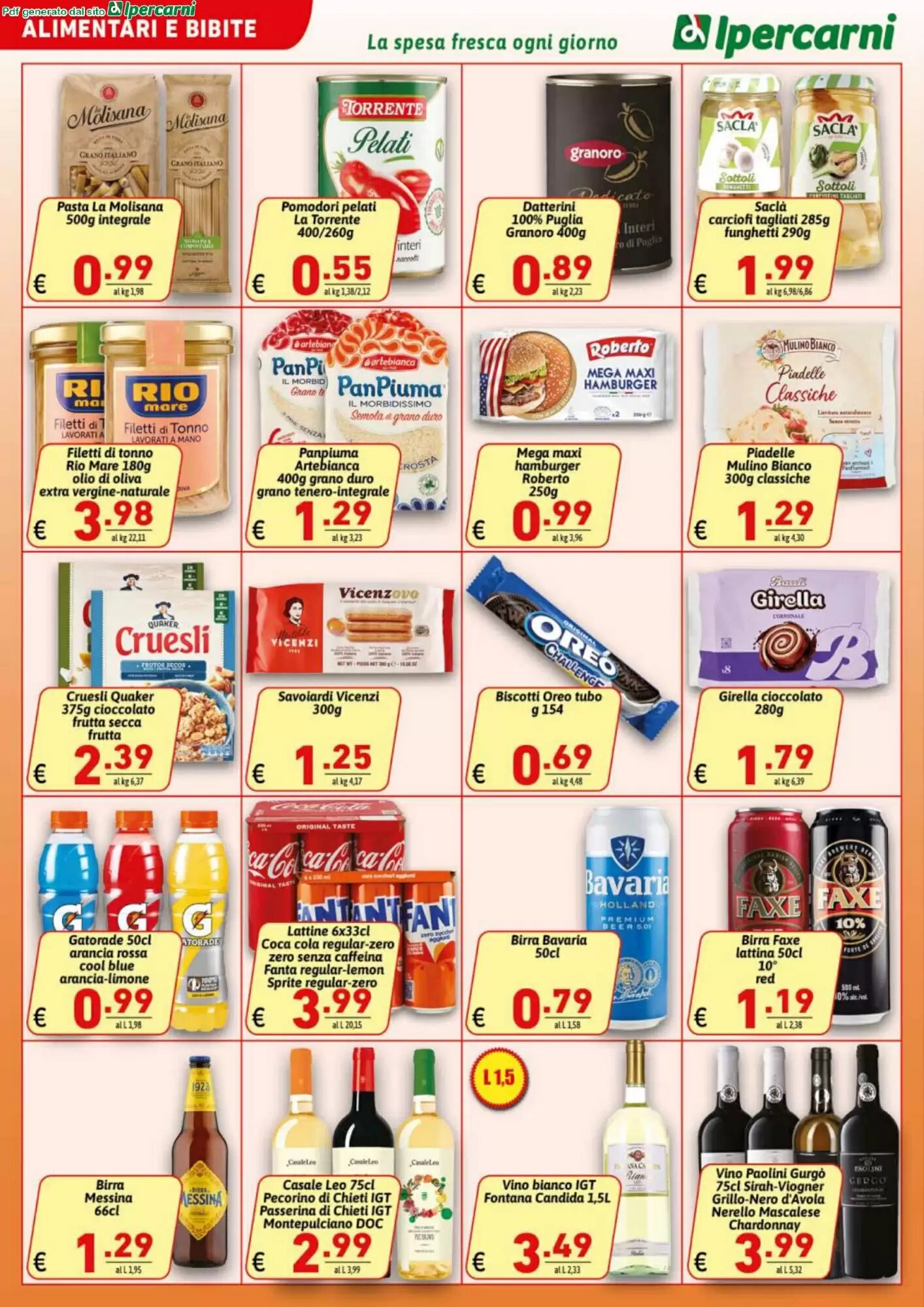 Volantino promozionale Ipercarni  valide dal 29/05/2026 - Pagina 14.