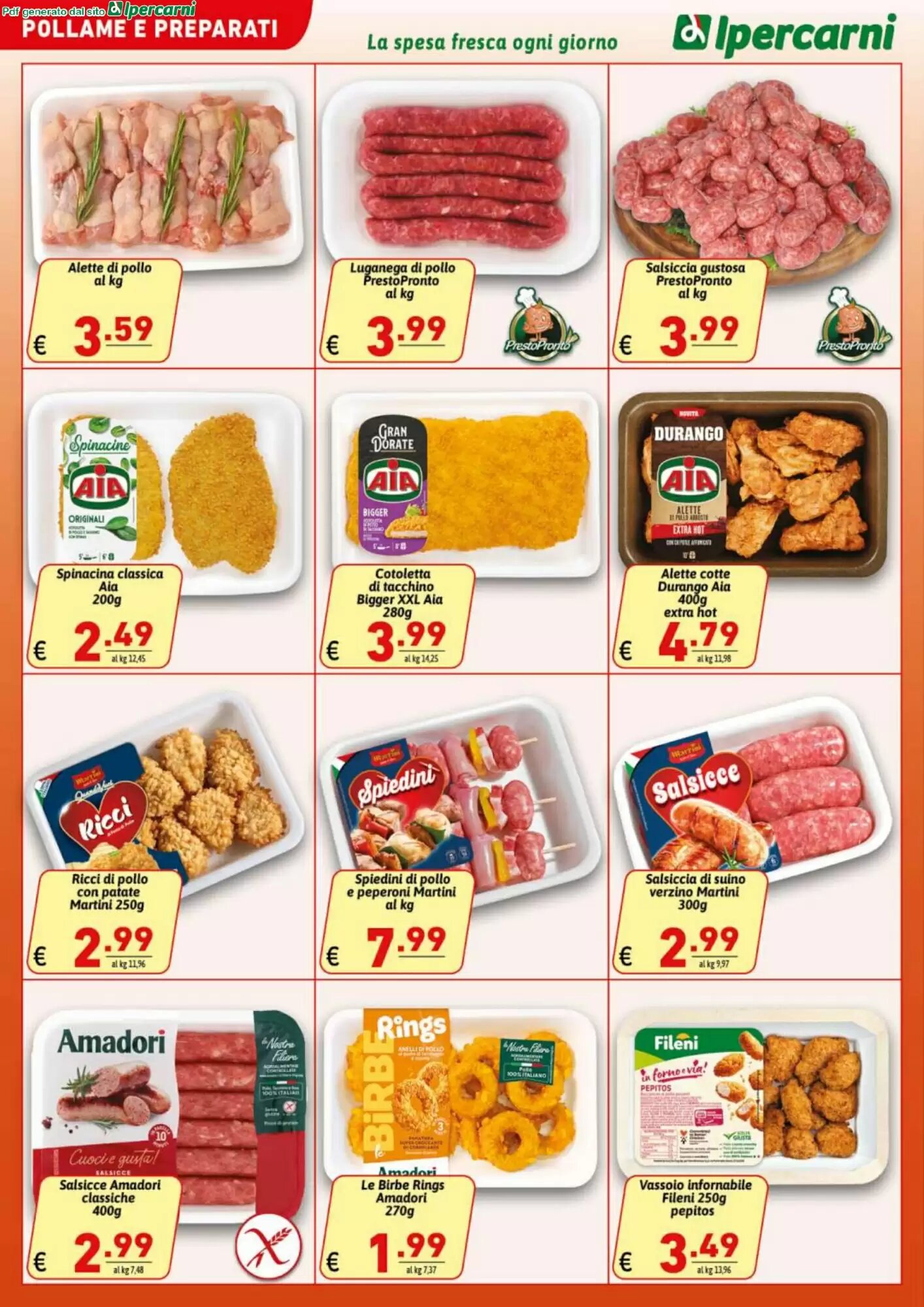 Volantino promozionale Ipercarni  valide dal 29/05/2026 - Pagina 4.