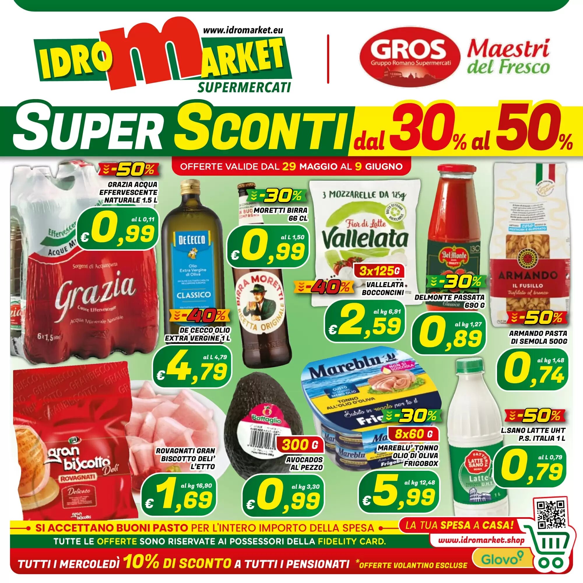 Volantino promozionale Idromarket  valide dal 29/05/2026 - Pagina 1.