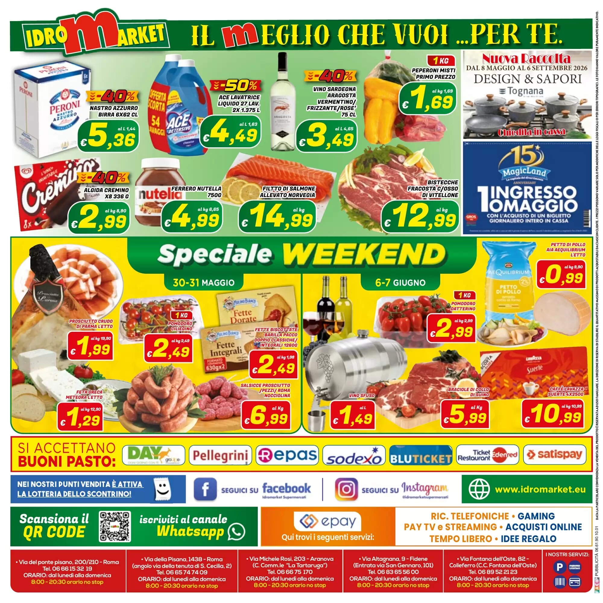 Volantino promozionale Idromarket  valide dal 29/05/2026 - Pagina 16.