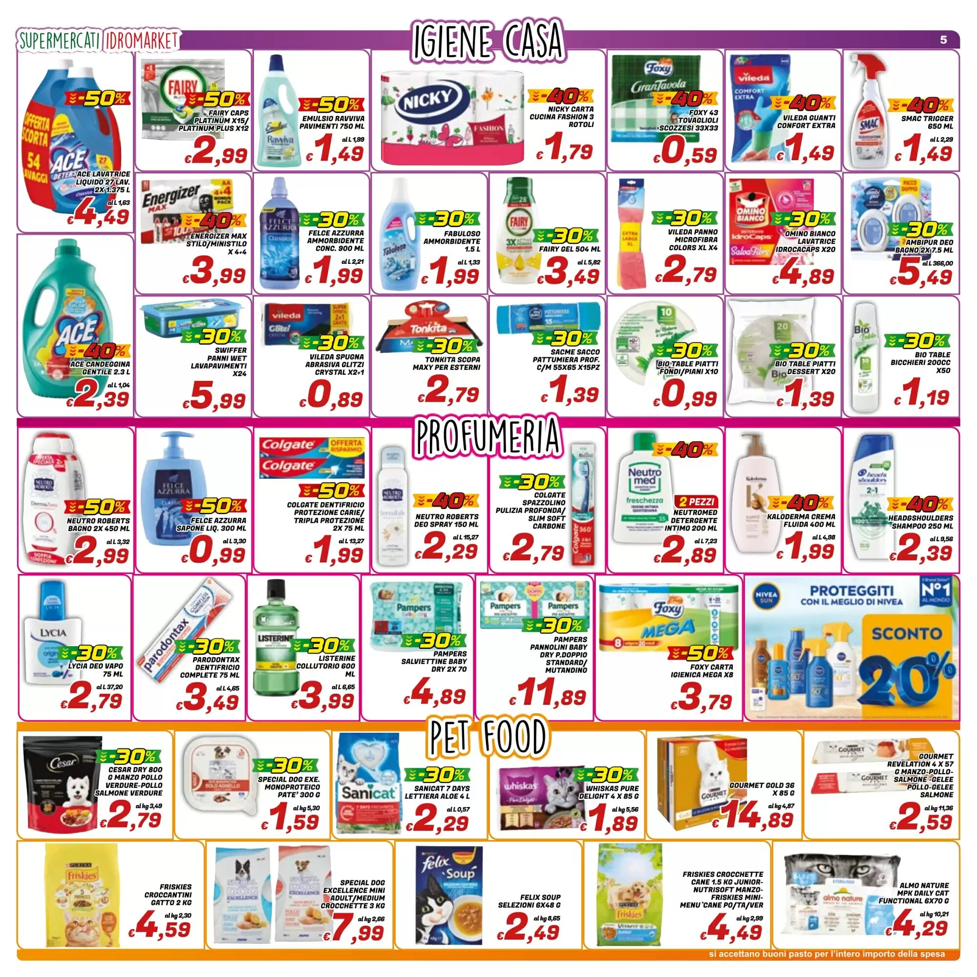 Volantino promozionale Idromarket  valide dal 29/05/2026 - Pagina 5.