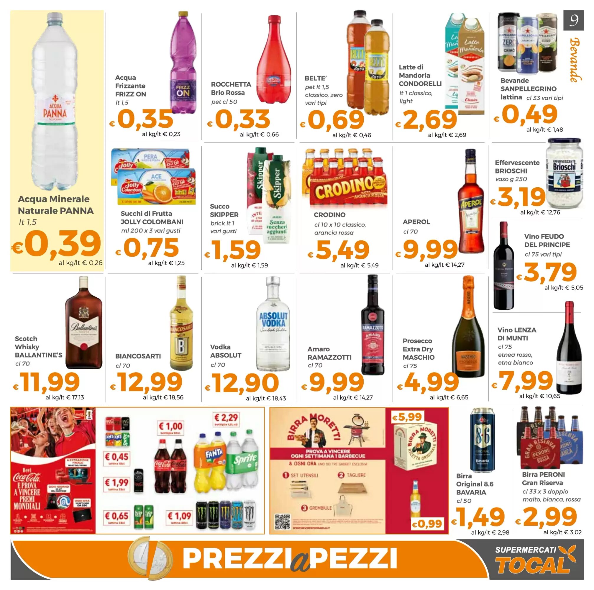 Volantino promozionale Tocal  valide dal 29/05/2026 - Pagina 9.