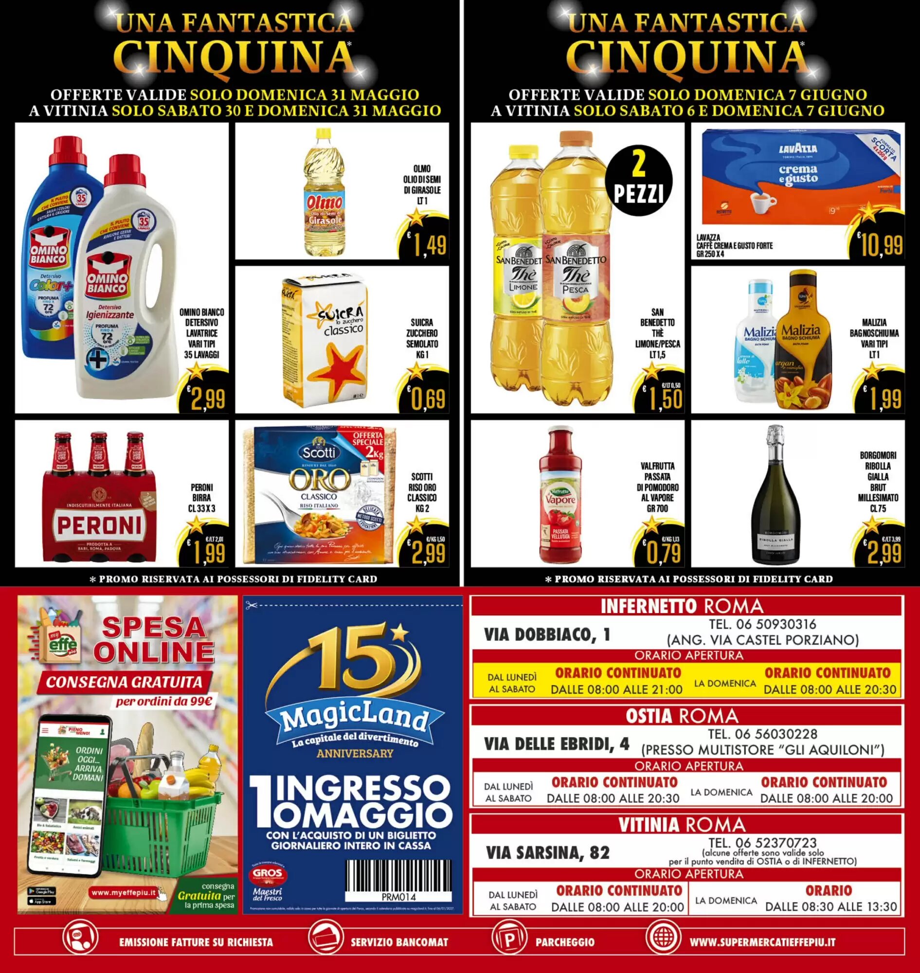 Volantino promozionale Supermercati EffePiù  valide dal 29/05/2026 - Pagina 16.