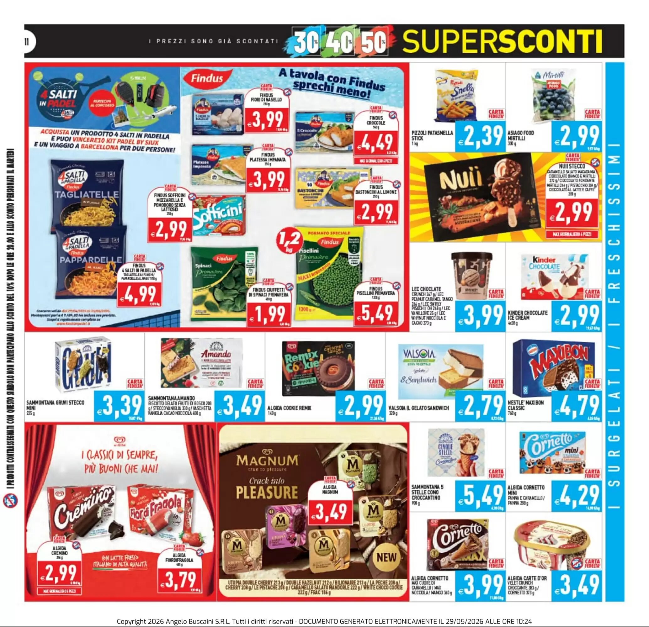 Volantino promozionale Supermercati Agorà  valide dal 29/05/2026 - Pagina 11.
