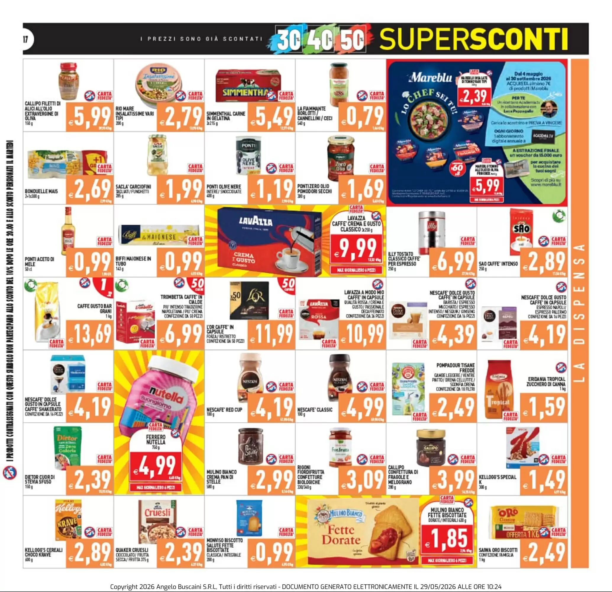 Volantino promozionale Supermercati Agorà  valide dal 29/05/2026 - Pagina 17.