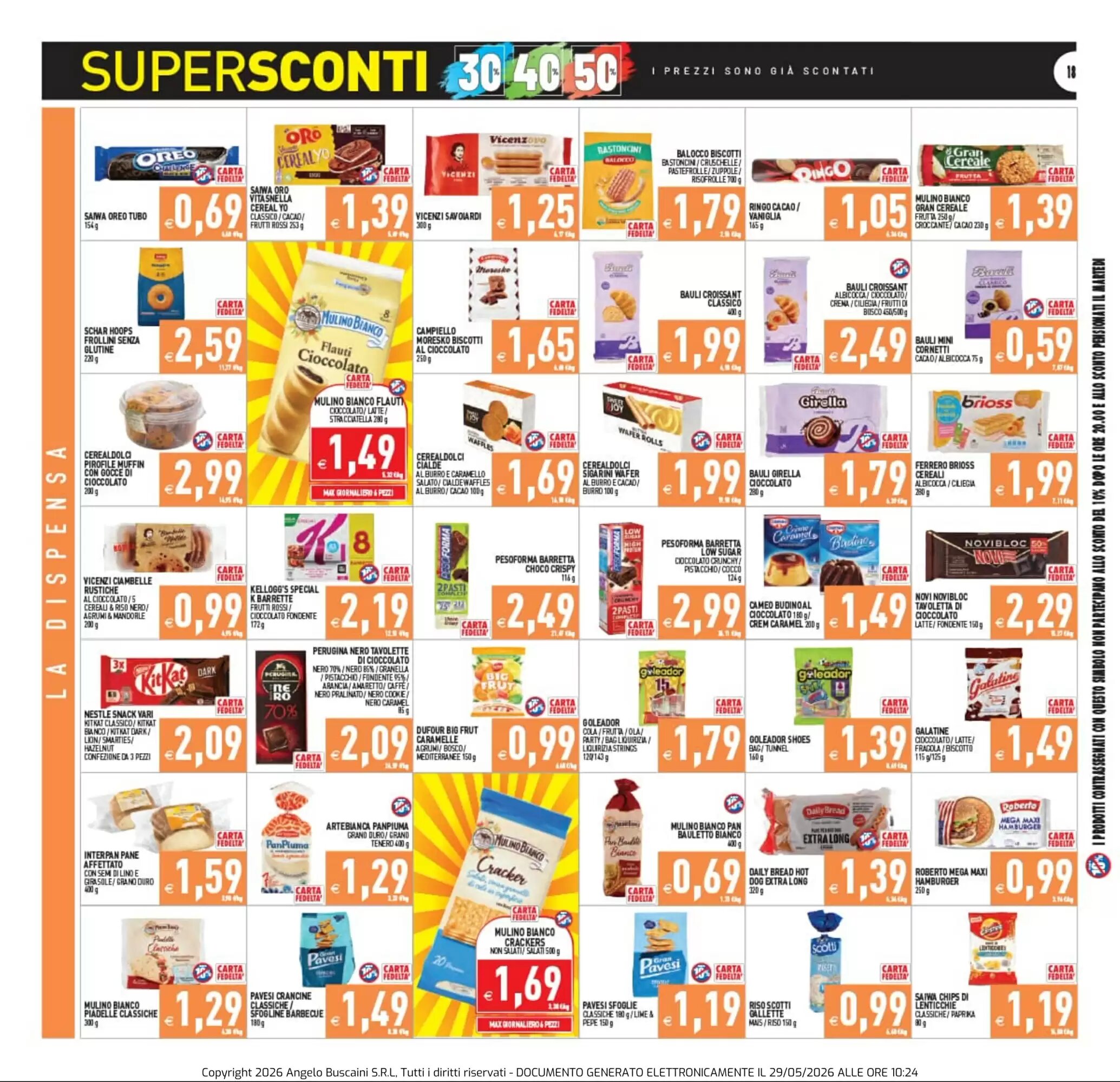 Volantino promozionale Supermercati Agorà  valide dal 29/05/2026 - Pagina 18.