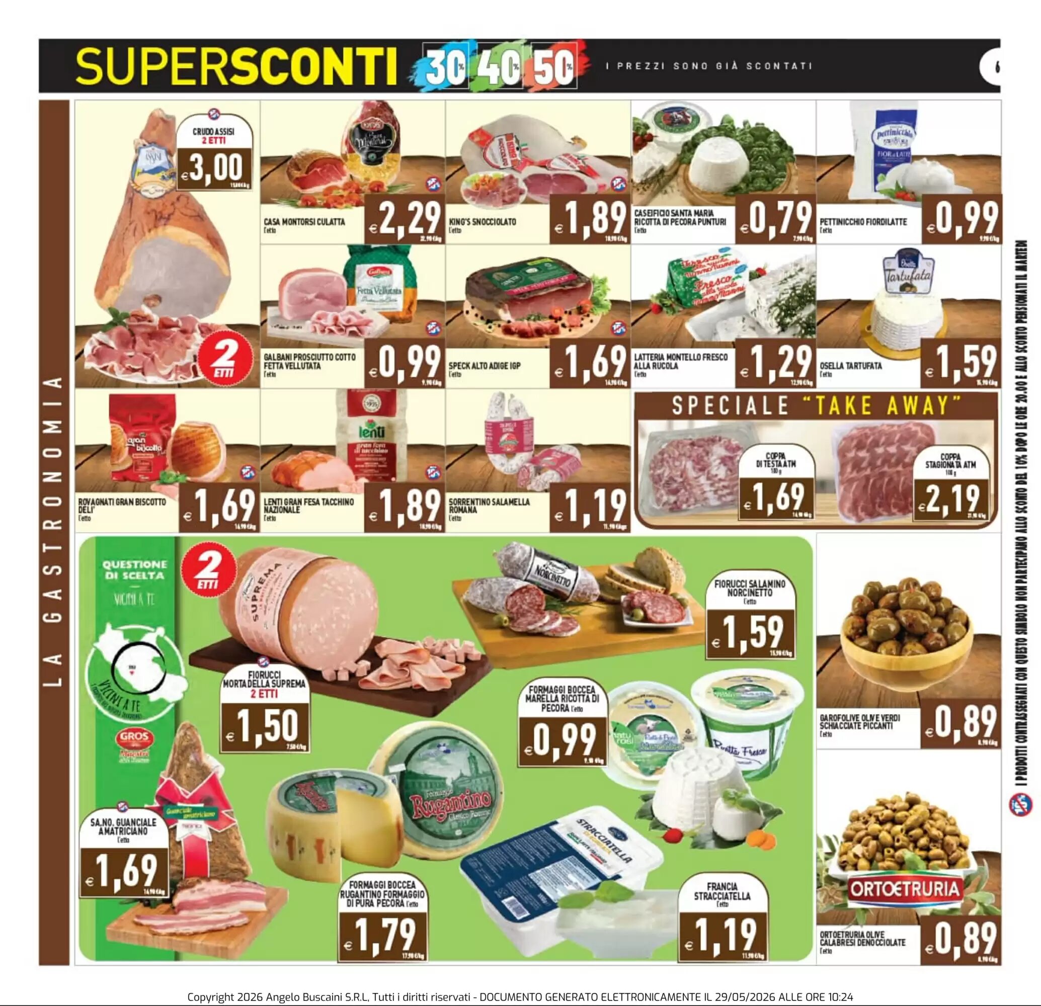 Volantino promozionale Supermercati Agorà  valide dal 29/05/2026 - Pagina 6.