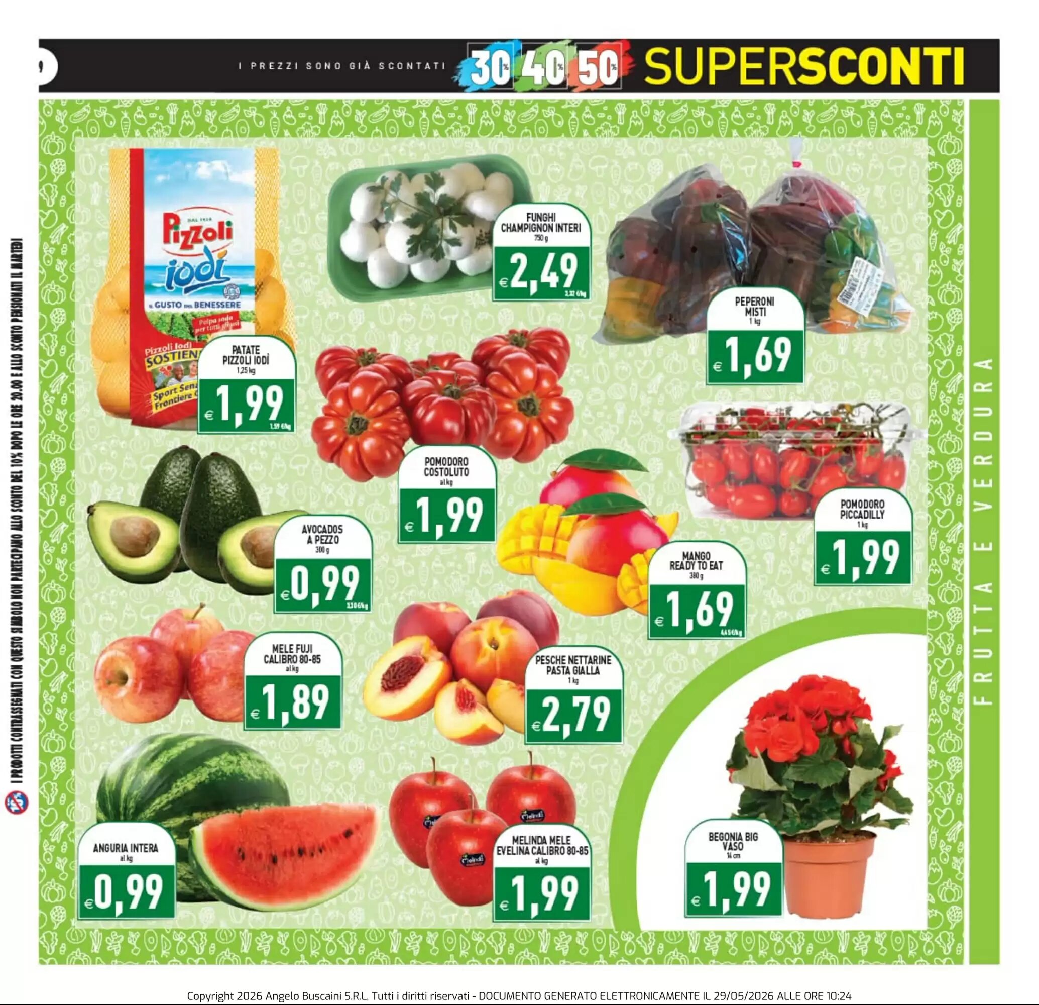 Volantino promozionale Supermercati Agorà  valide dal 29/05/2026 - Pagina 9.