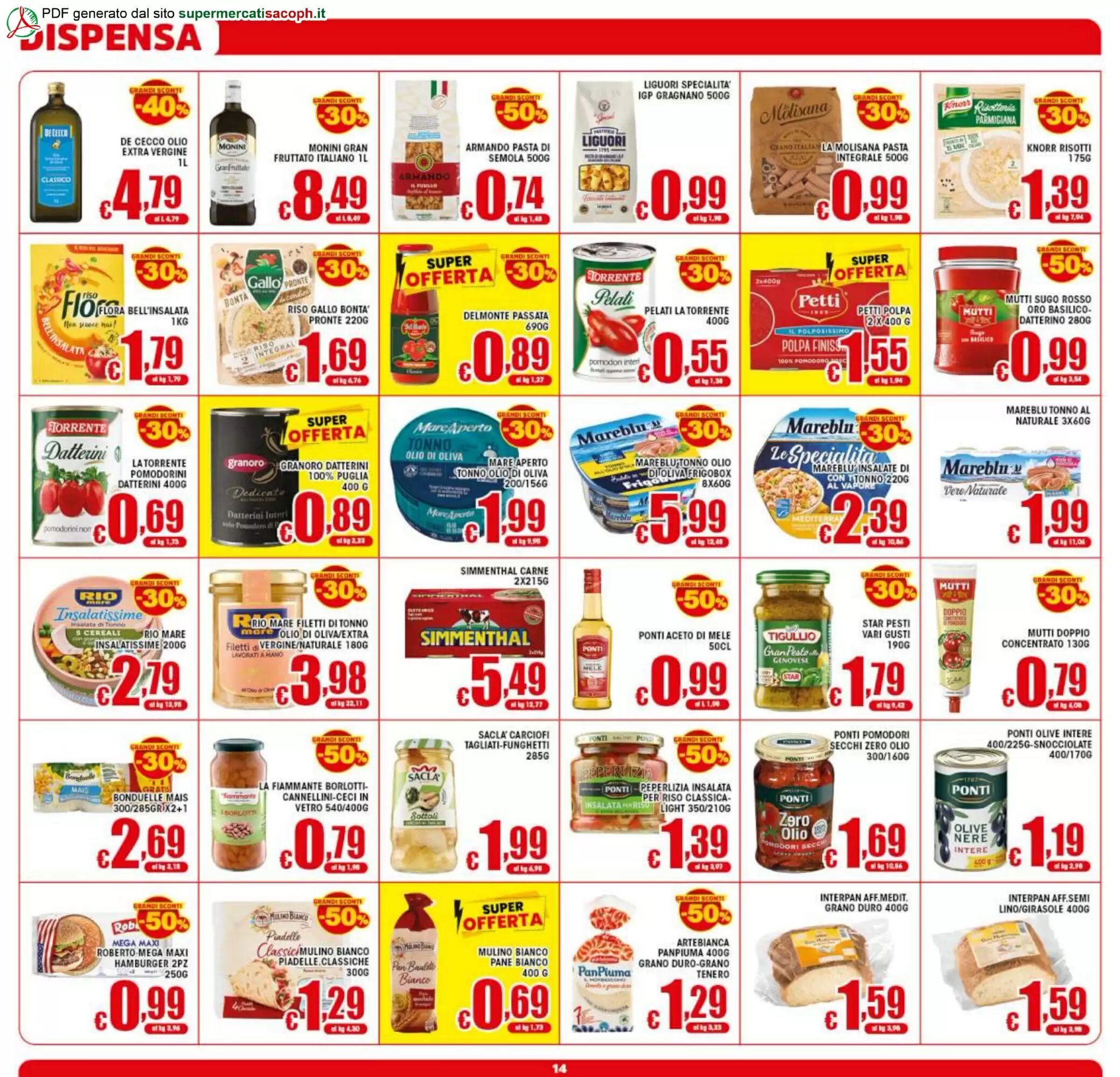 Volantino promozionale Sacoph  valide dal 29/05/2026 - Pagina 14.