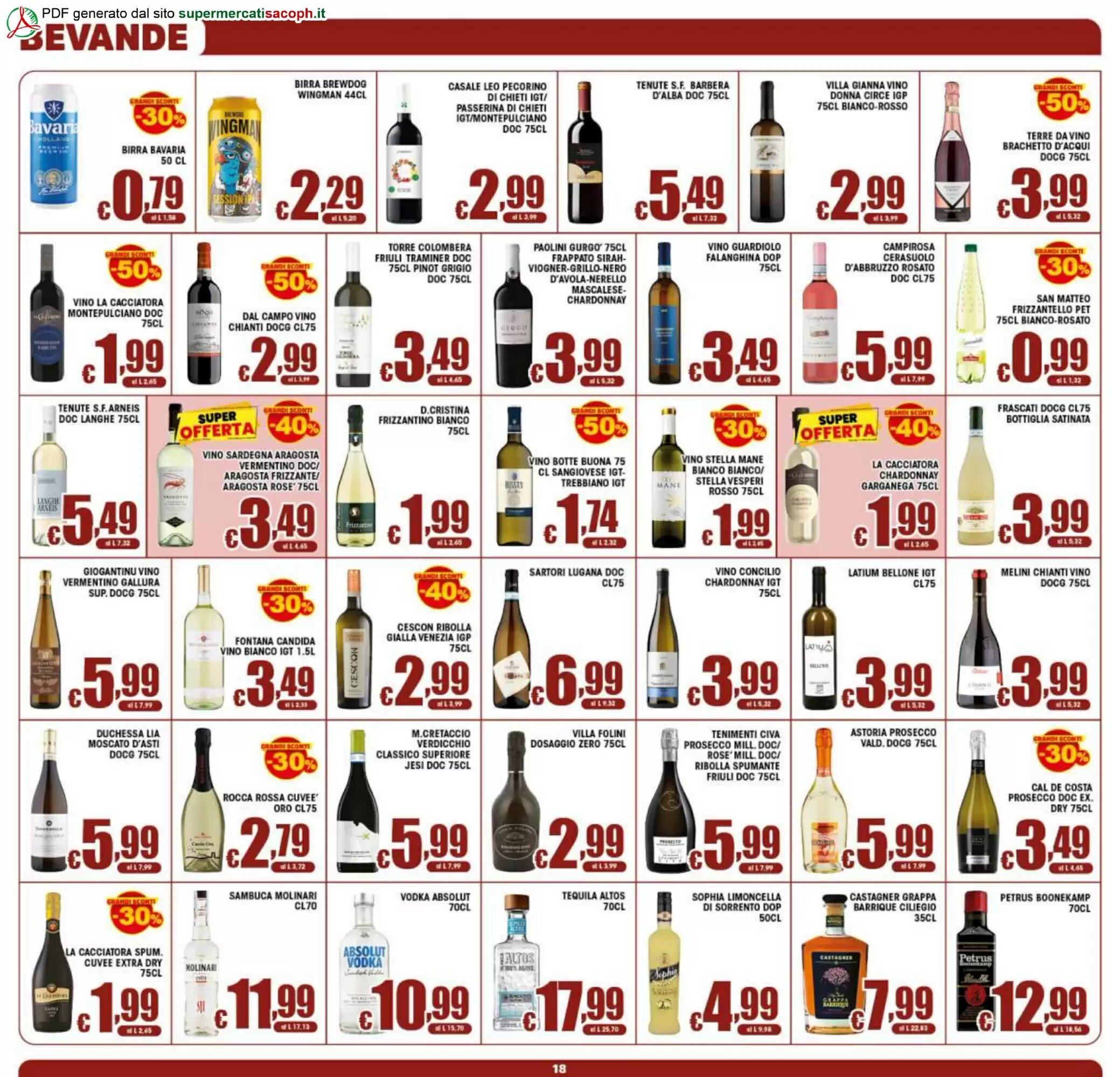 Volantino promozionale Sacoph  valide dal 29/05/2026 - Pagina 18.