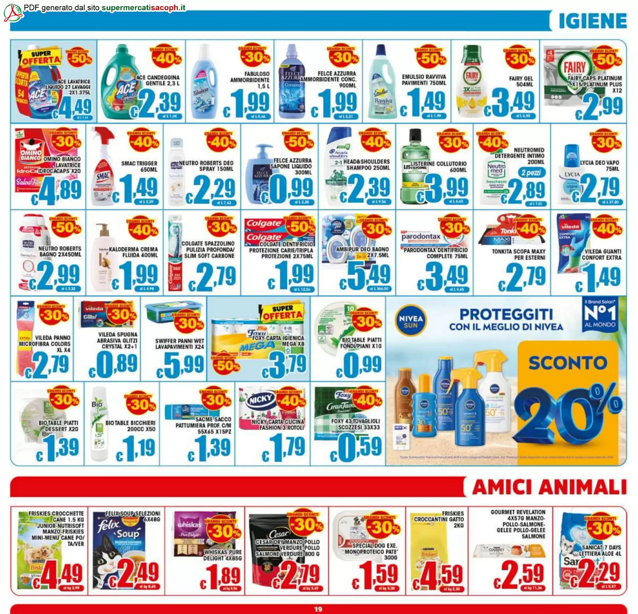 Volantino promozionale Sacoph  valide dal 29/05/2026 - Pagina 19.