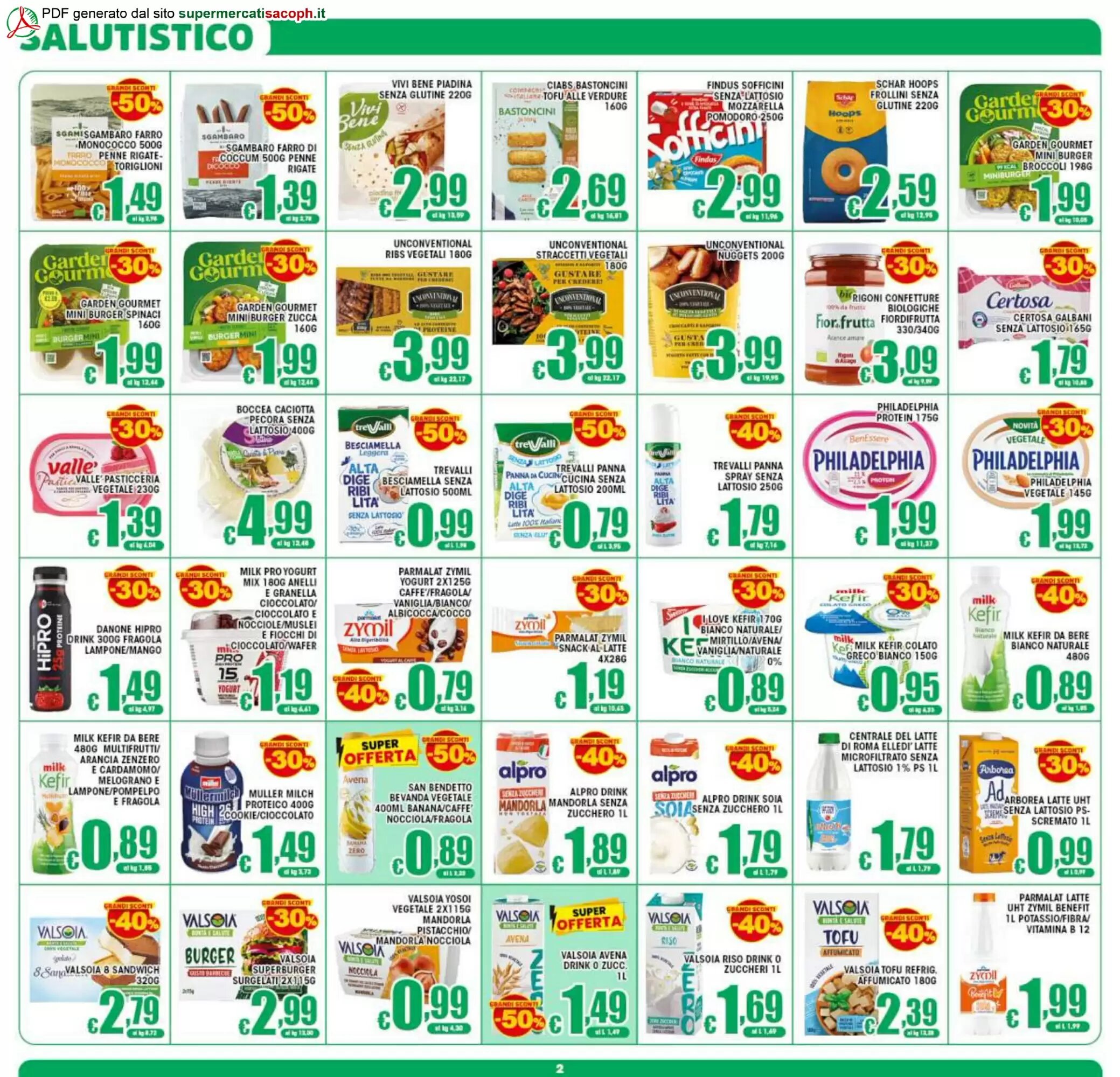 Volantino promozionale Sacoph  valide dal 29/05/2026 - Pagina 2.