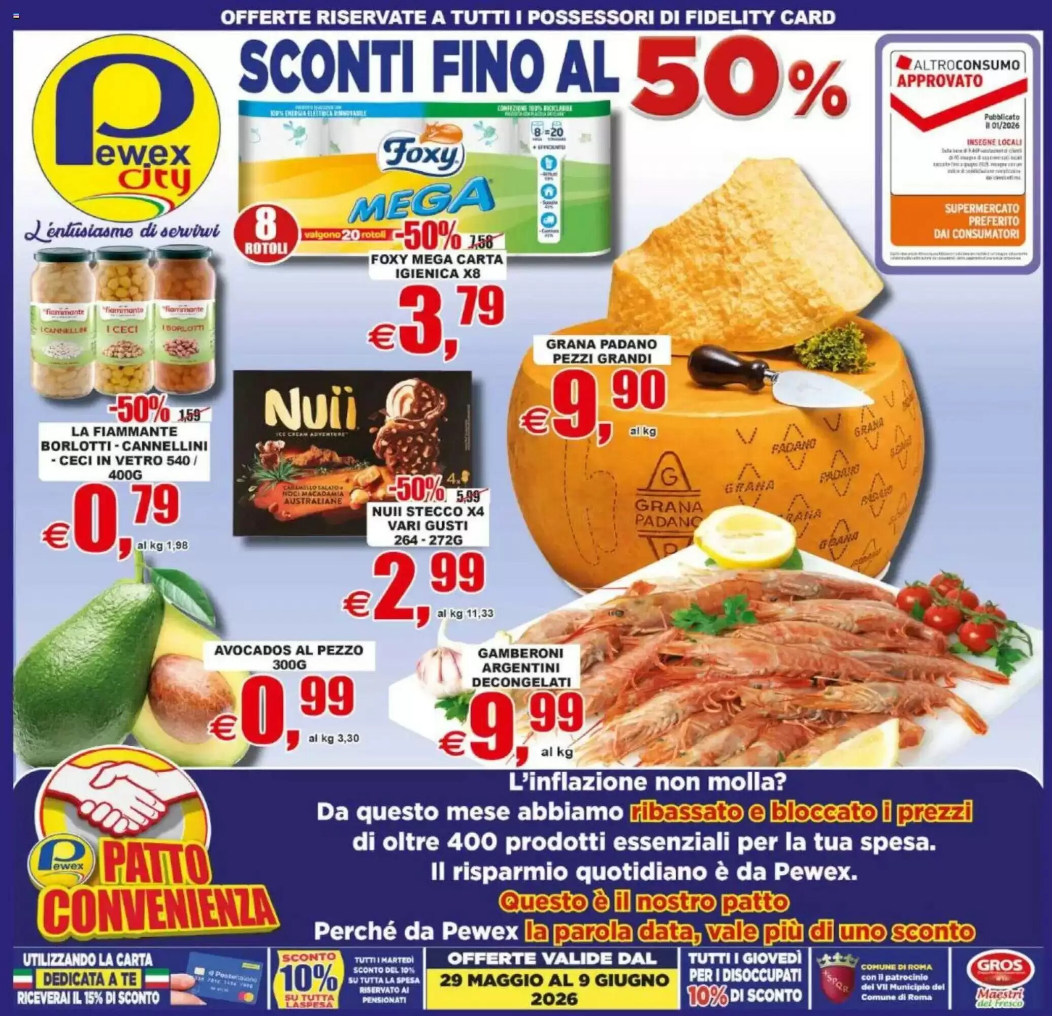 Volantino promozionale Pewex  valide dal 29/05/2026 - Pagina 1.