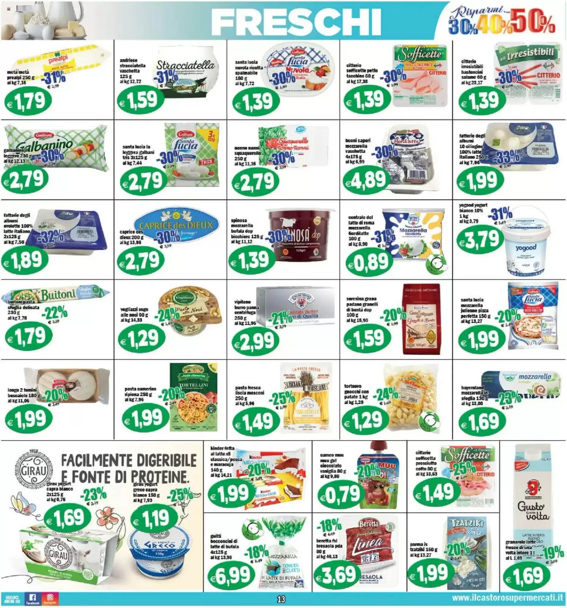 Volantino promozionale Il Castoro Supermercati  valide dal 29/05/2026 - Pagina 13.