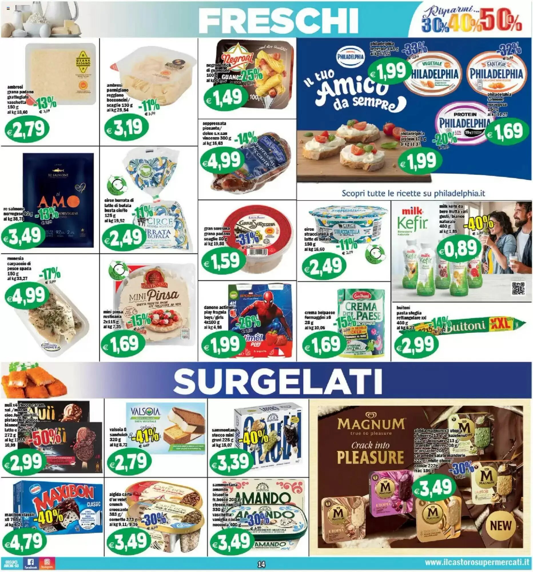 Volantino promozionale Il Castoro Supermercati  valide dal 29/05/2026 - Pagina 14.