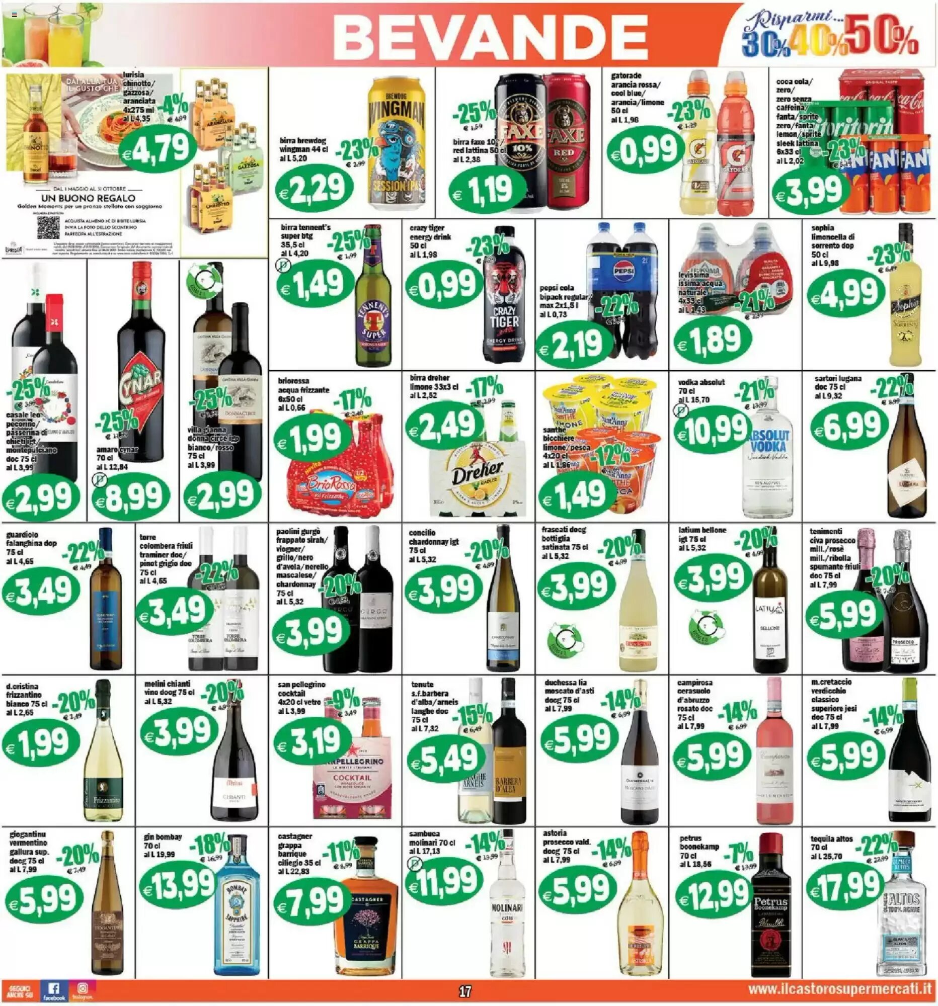 Volantino promozionale Il Castoro Supermercati  valide dal 29/05/2026 - Pagina 17.