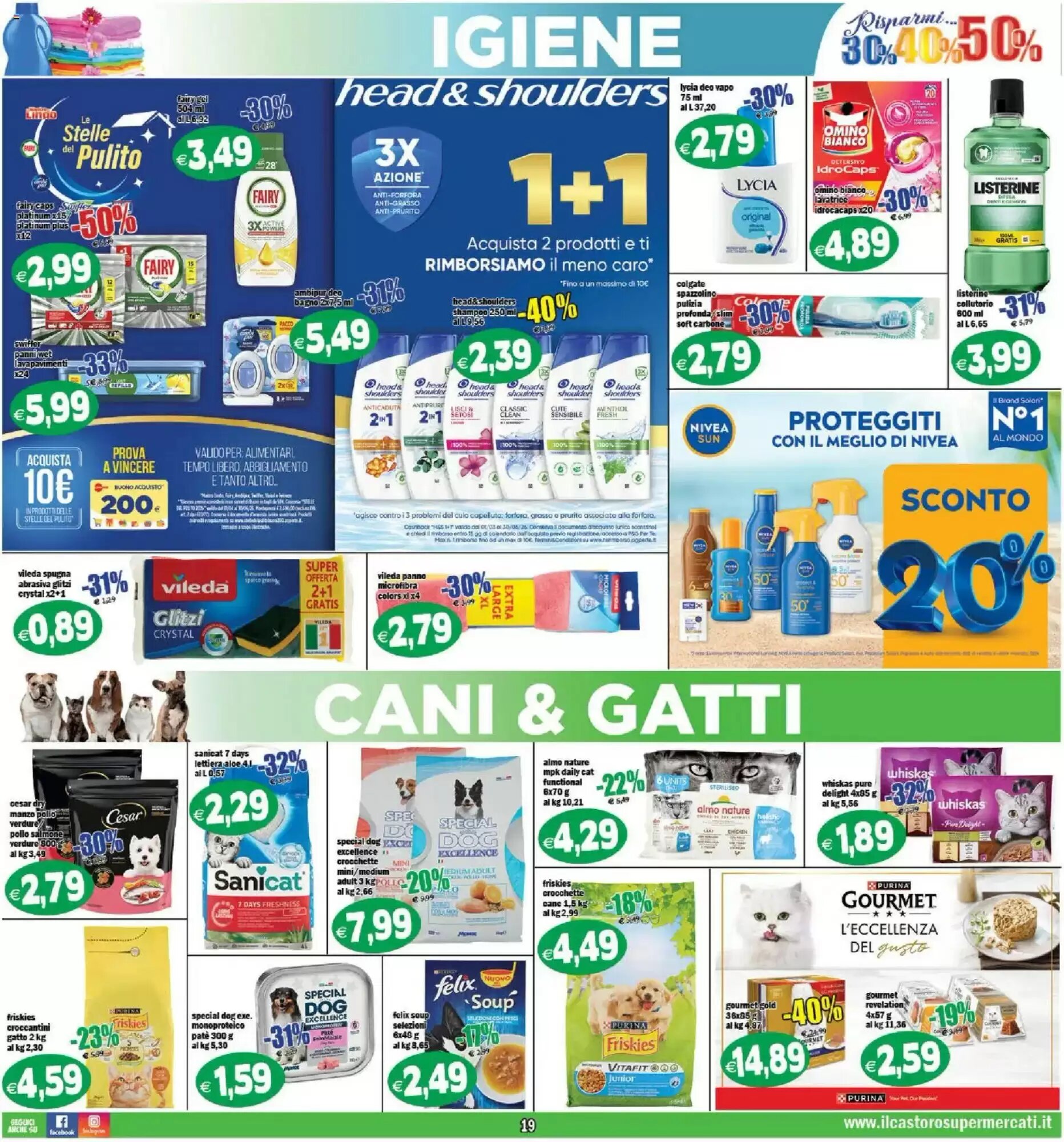 Volantino promozionale Il Castoro Supermercati  valide dal 29/05/2026 - Pagina 19.