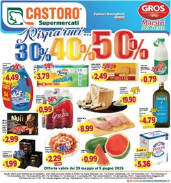 Volantino promozionale Il Castoro Supermercati valide dal 29/05/2026