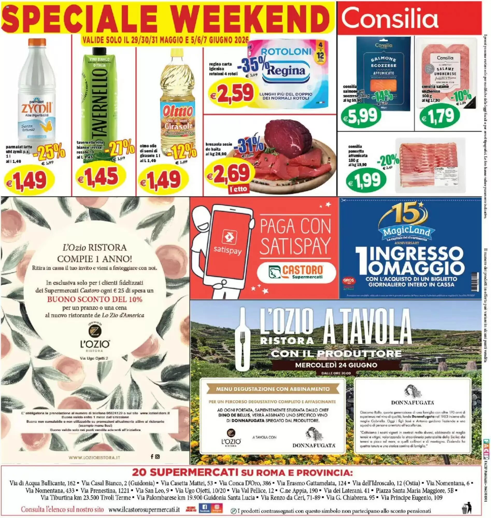 Volantino promozionale Il Castoro Supermercati  valide dal 29/05/2026 - Pagina 20.