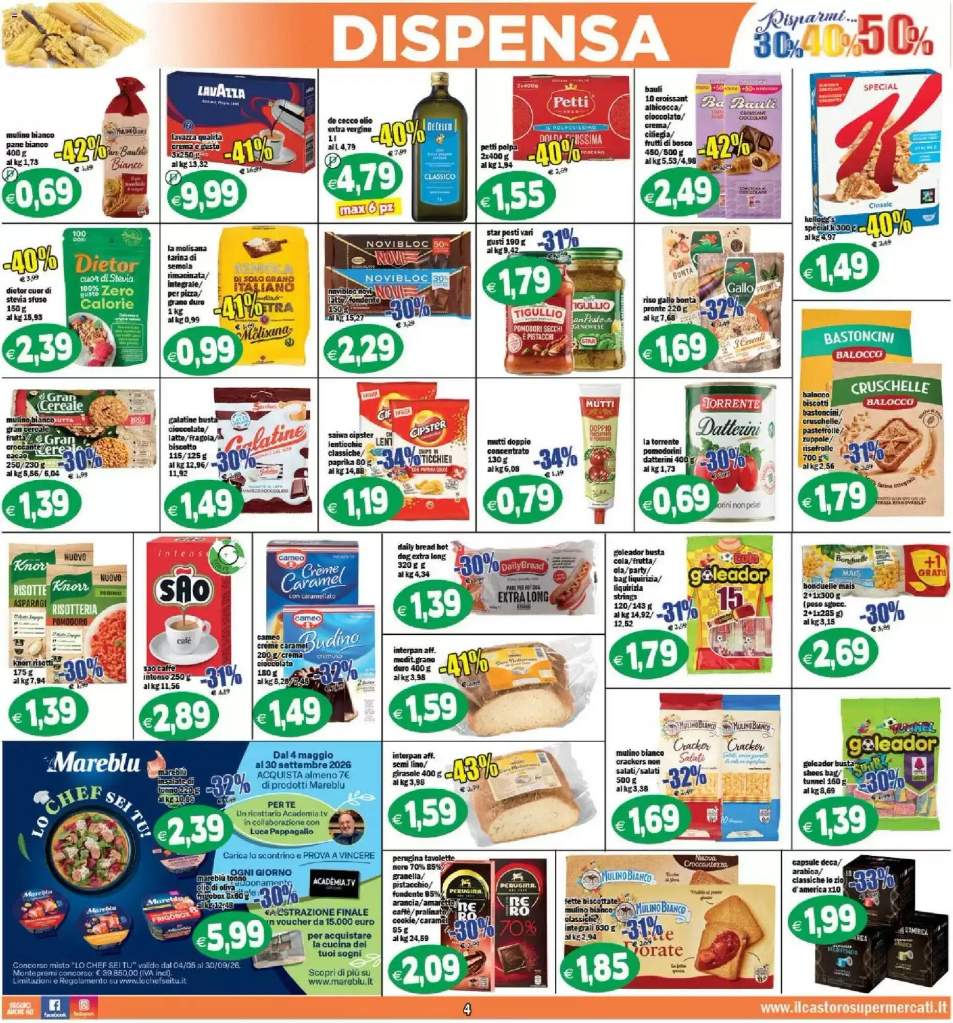 Volantino promozionale Il Castoro Supermercati  valide dal 29/05/2026 - Pagina 4.