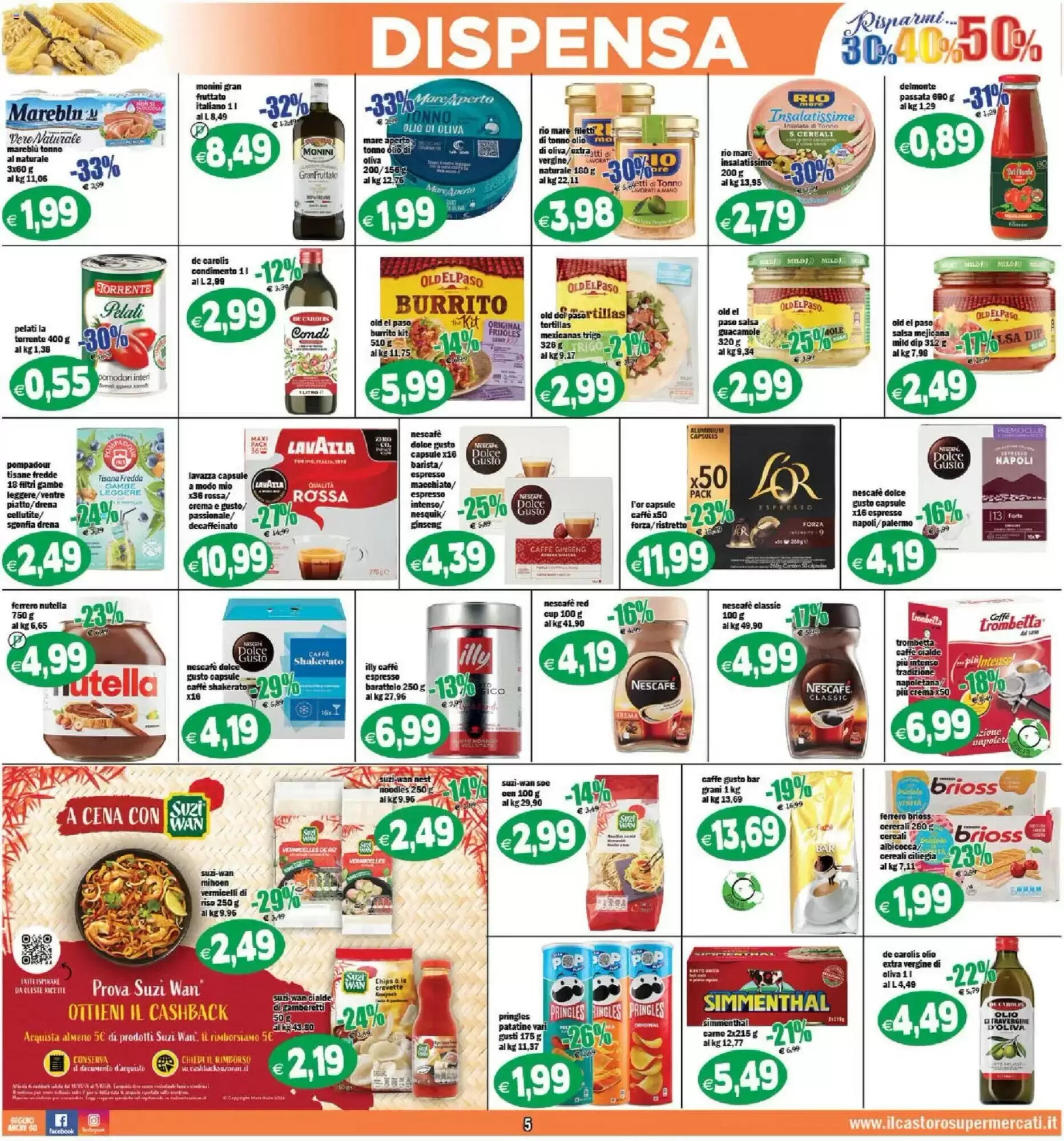 Volantino promozionale Il Castoro Supermercati  valide dal 29/05/2026 - Pagina 5.