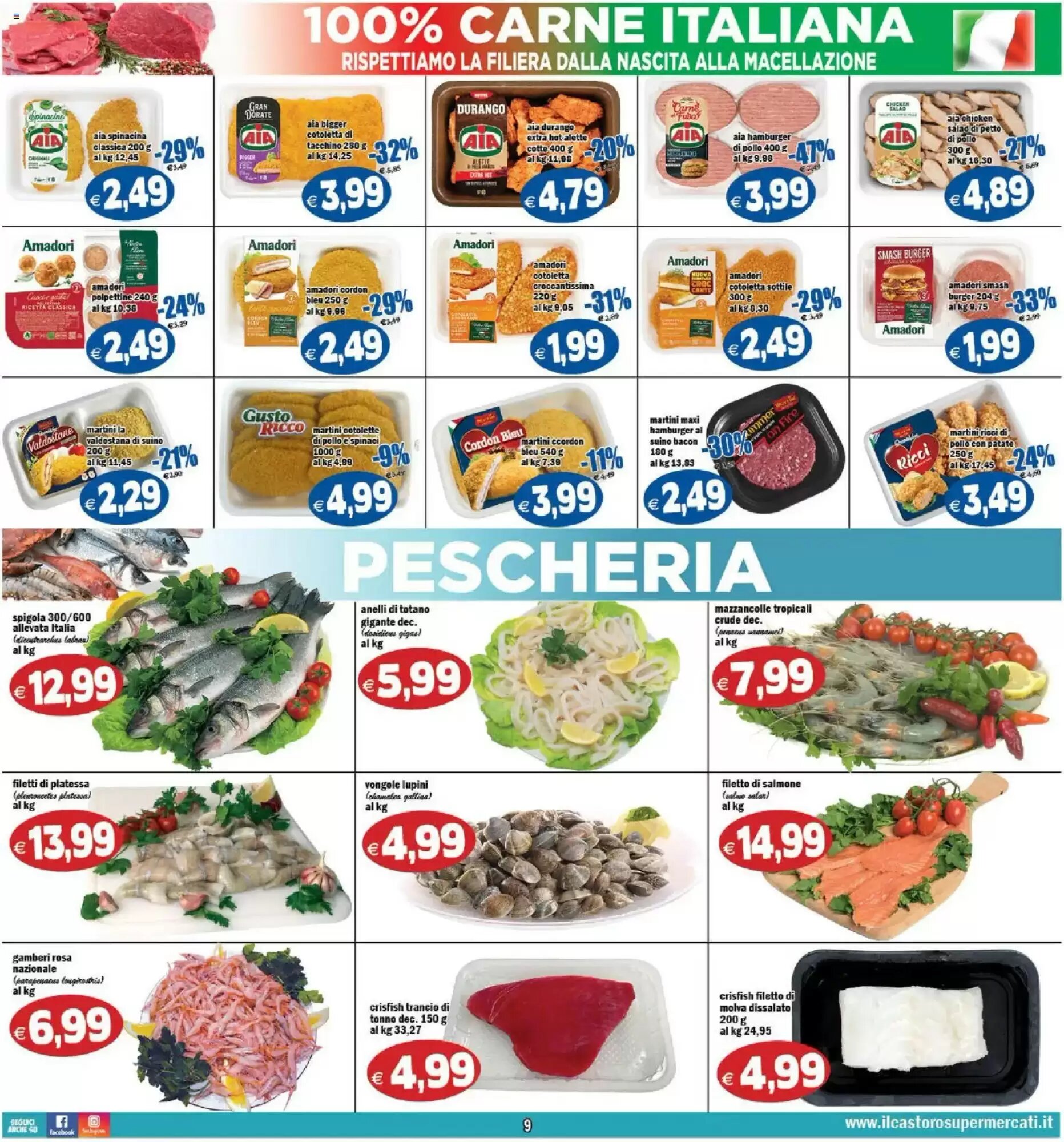 Volantino promozionale Il Castoro Supermercati  valide dal 29/05/2026 - Pagina 9.