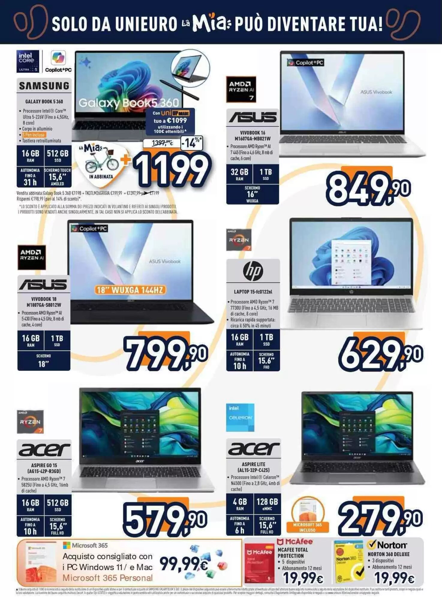 Volantino promozionale Unieuro  valide dal 29/05/2026 - Pagina 14.