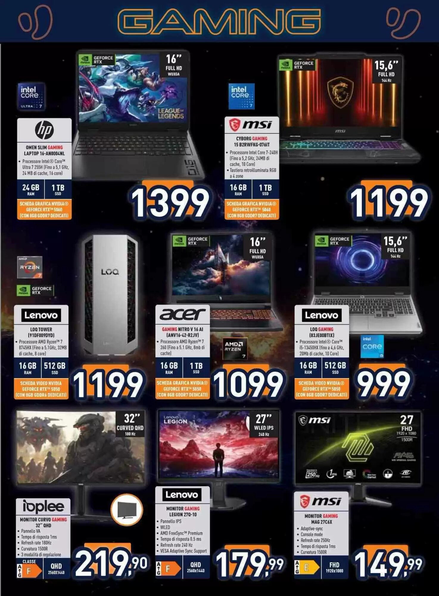 Volantino promozionale Unieuro  valide dal 29/05/2026 - Pagina 17.