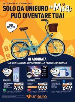 Volantino promozionale Unieuro  valide dal 29/05/2026