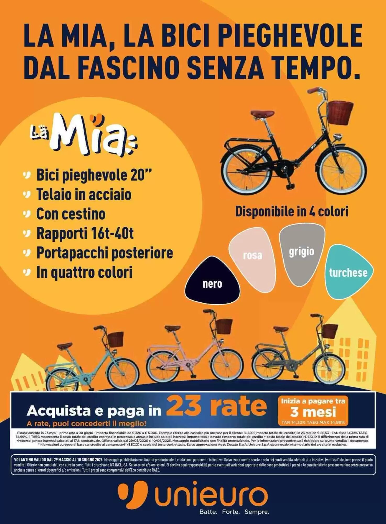 Volantino promozionale Unieuro  valide dal 29/05/2026 - Pagina 30.