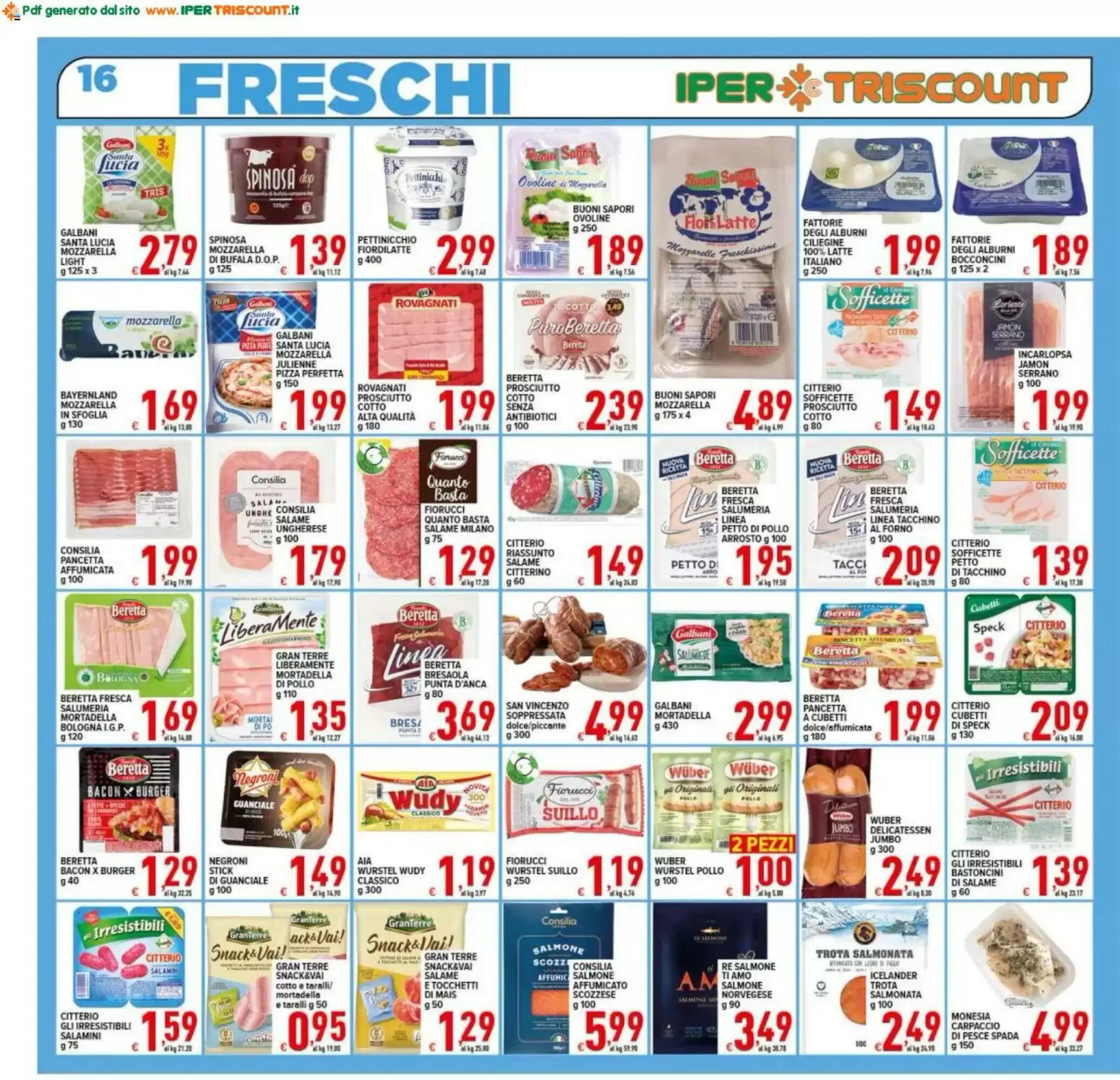 Volantino promozionale Iper Triscount  valide dal 29/05/2026 - Pagina 16.
