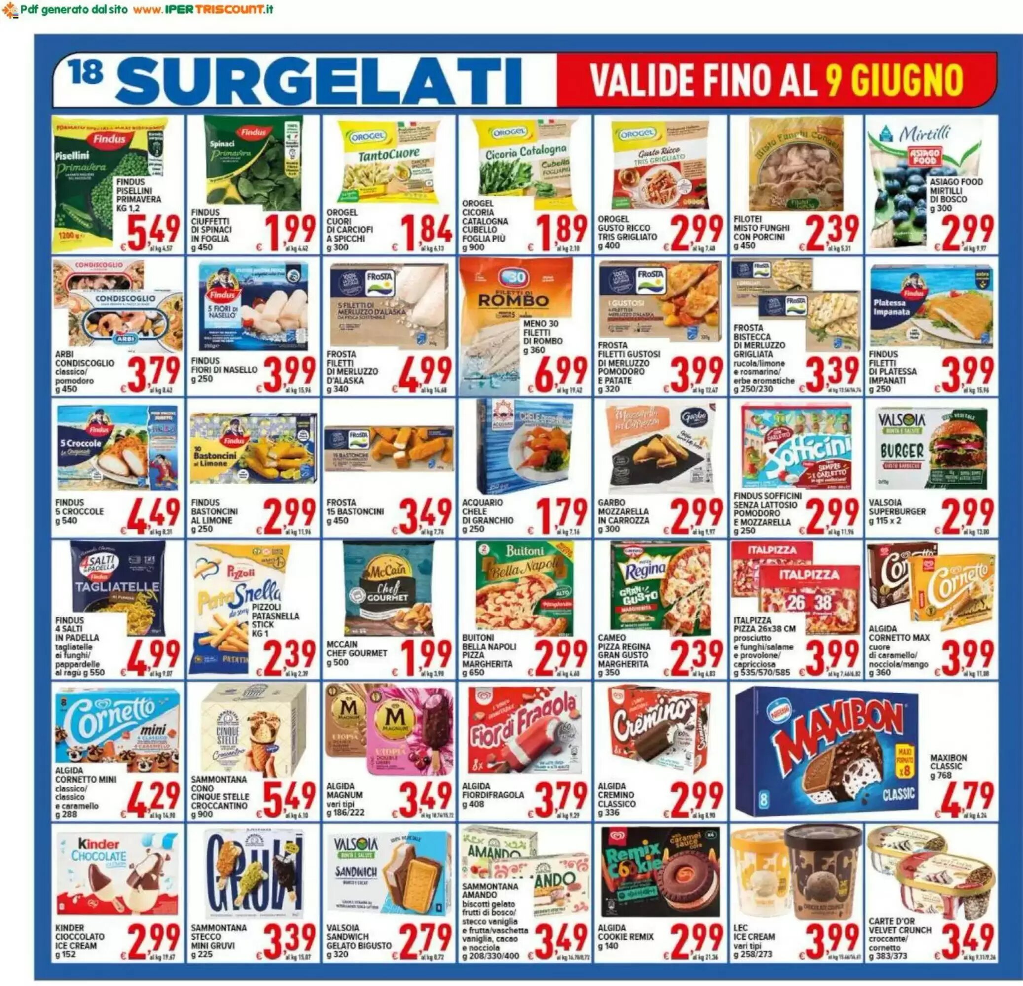 Volantino promozionale Iper Triscount  valide dal 29/05/2026 - Pagina 18.