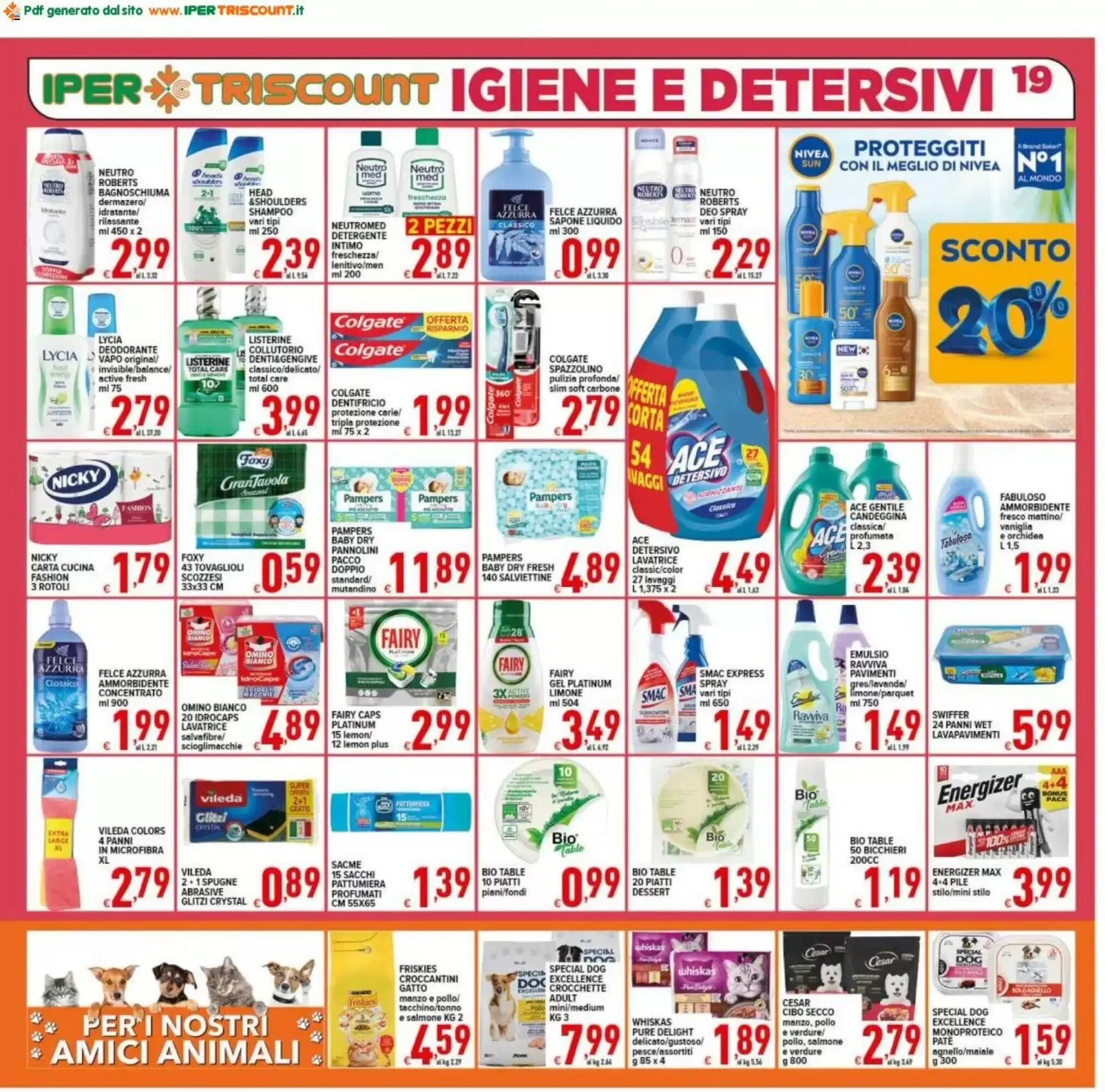 Volantino promozionale Iper Triscount  valide dal 29/05/2026 - Pagina 19.