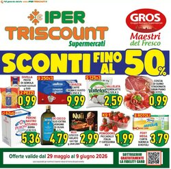 Volantino promozionale Iper Triscount valide dal 29/05/2026