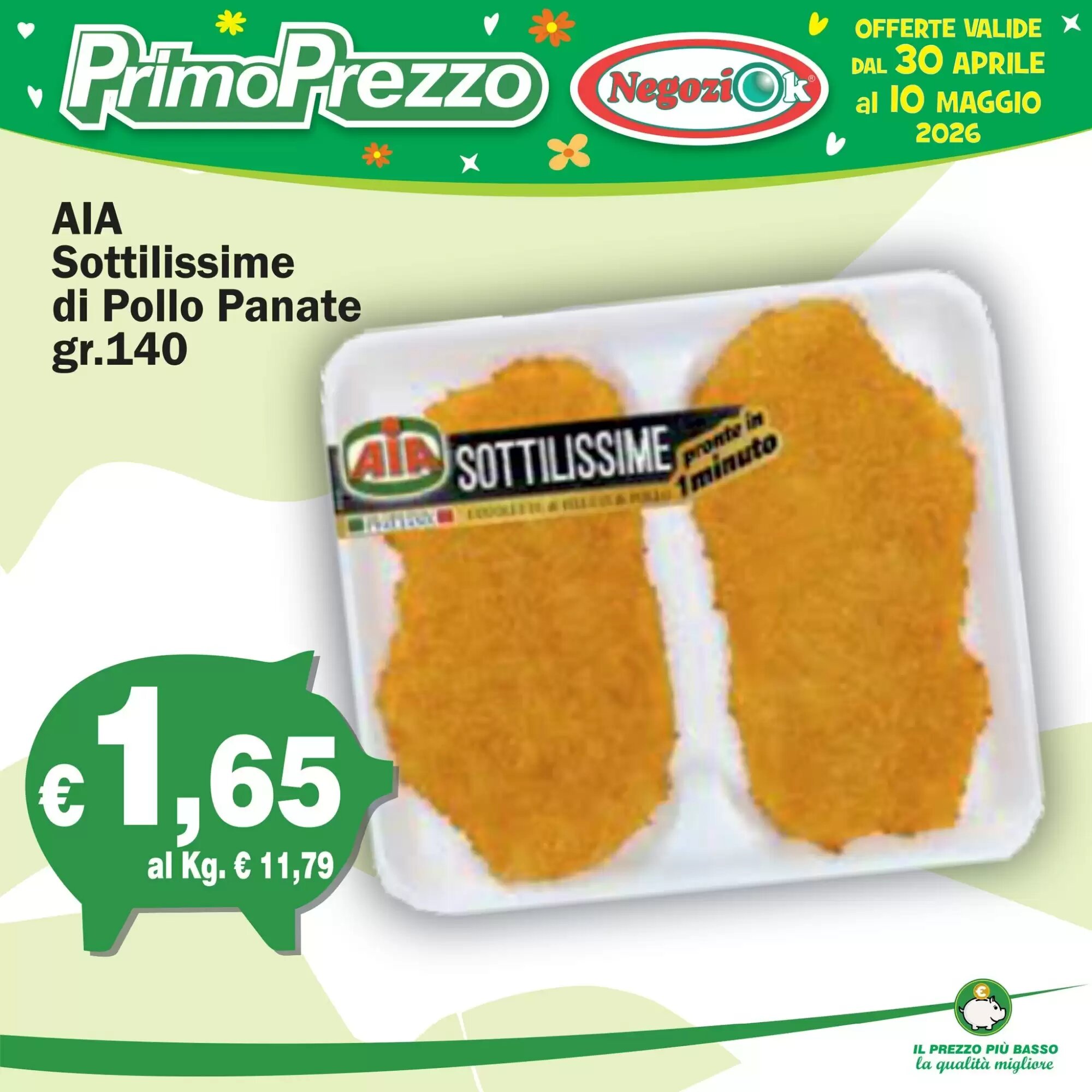 Volantino promozionale Primo Prezzo  valide dal 30/05/2026 - Pagina 1.
