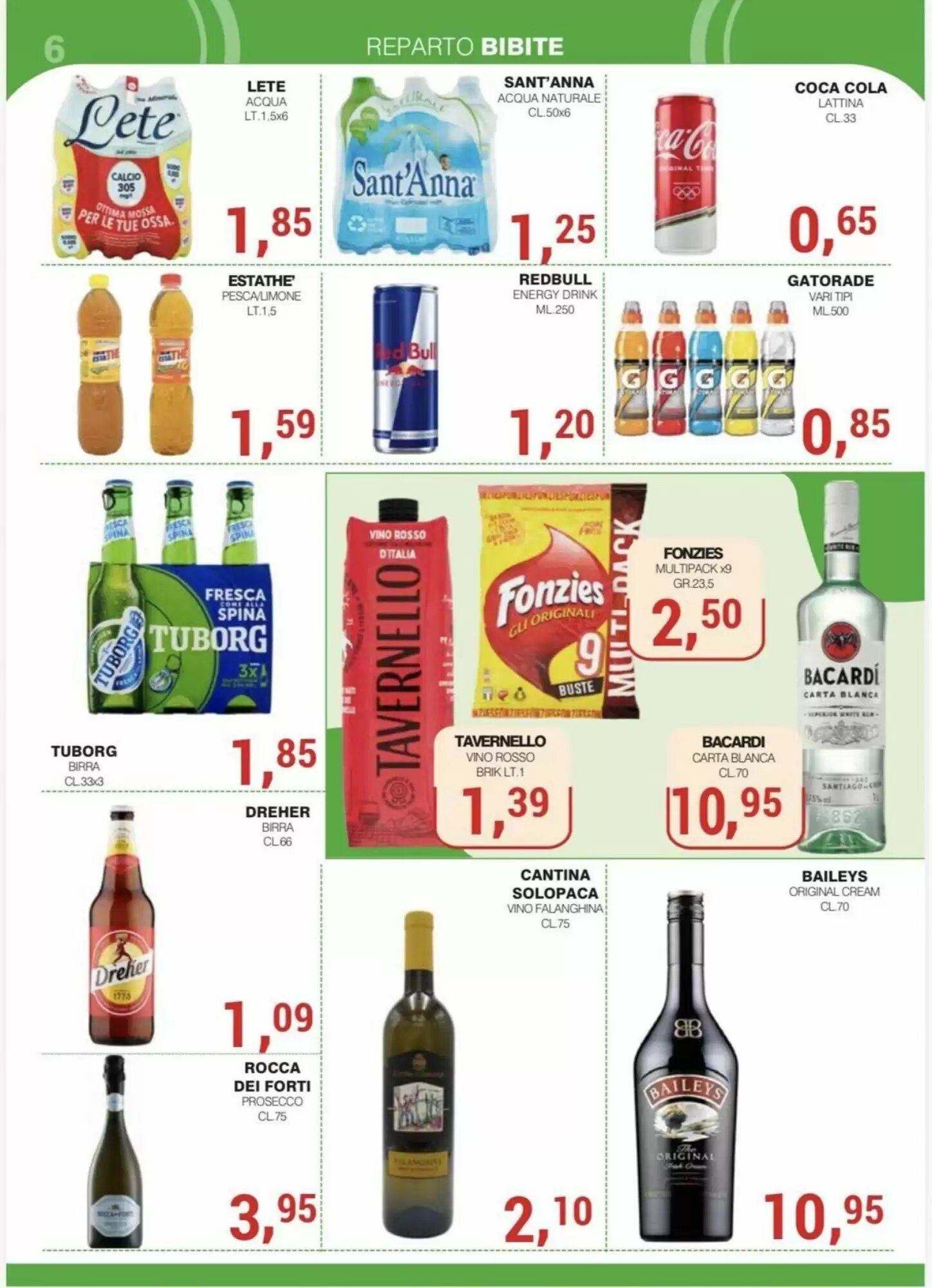 Volantino promozionale Supermercati Spesa Mia  valide dal 30/05/2026 - Pagina 6.