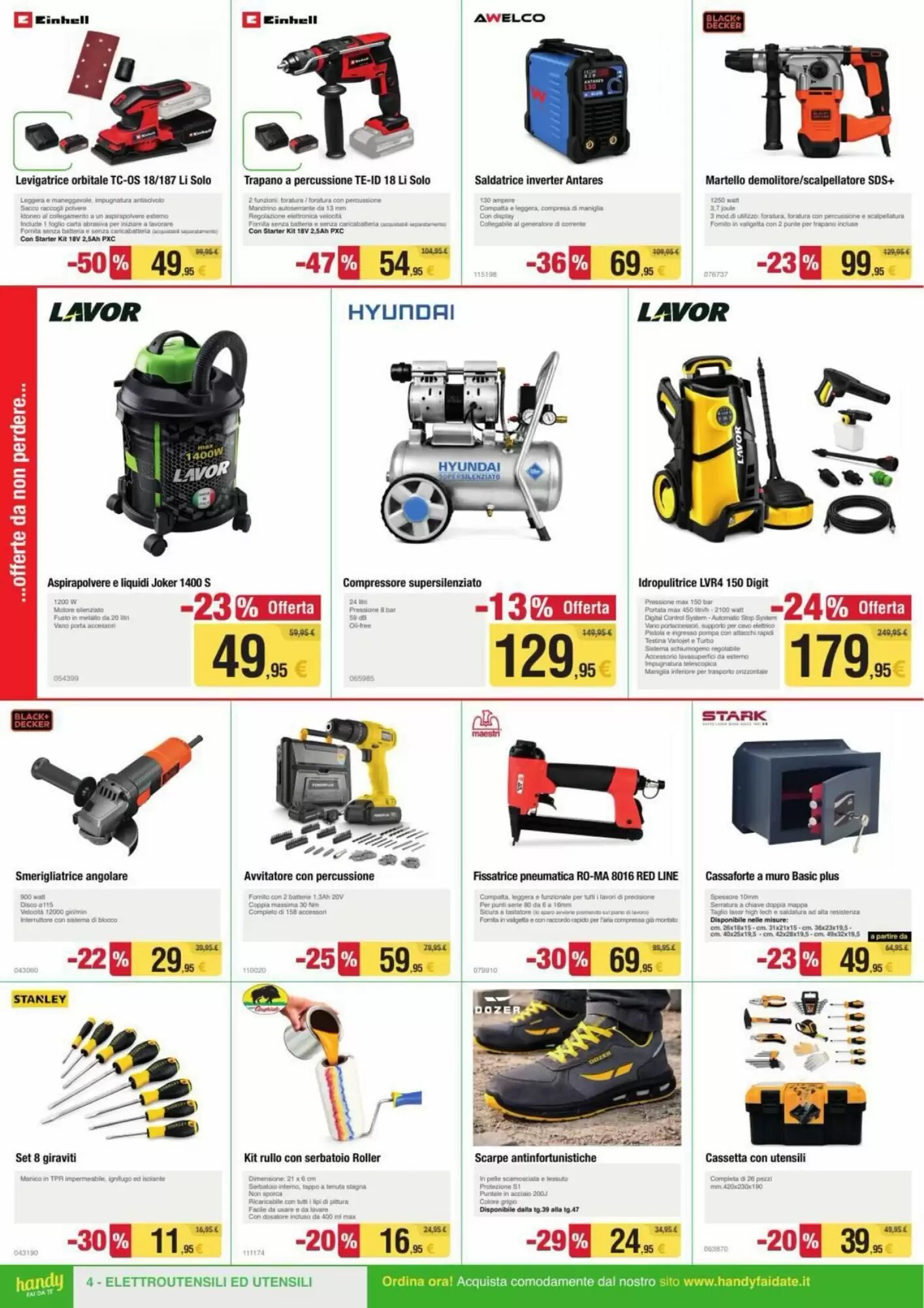 Volantino promozionale Handy fai da te  valide dal 30/05/2026 - Pagina 4.