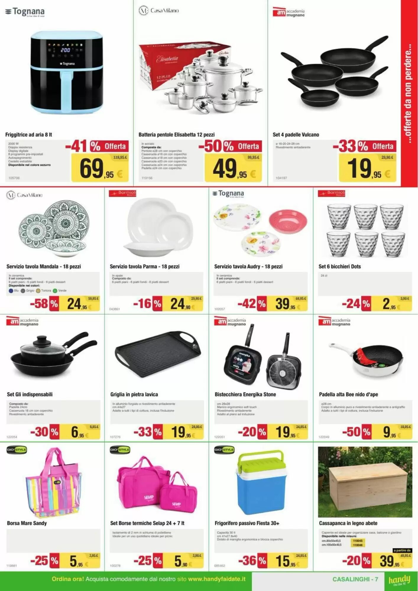 Volantino promozionale Handy fai da te  valide dal 30/05/2026 - Pagina 7.
