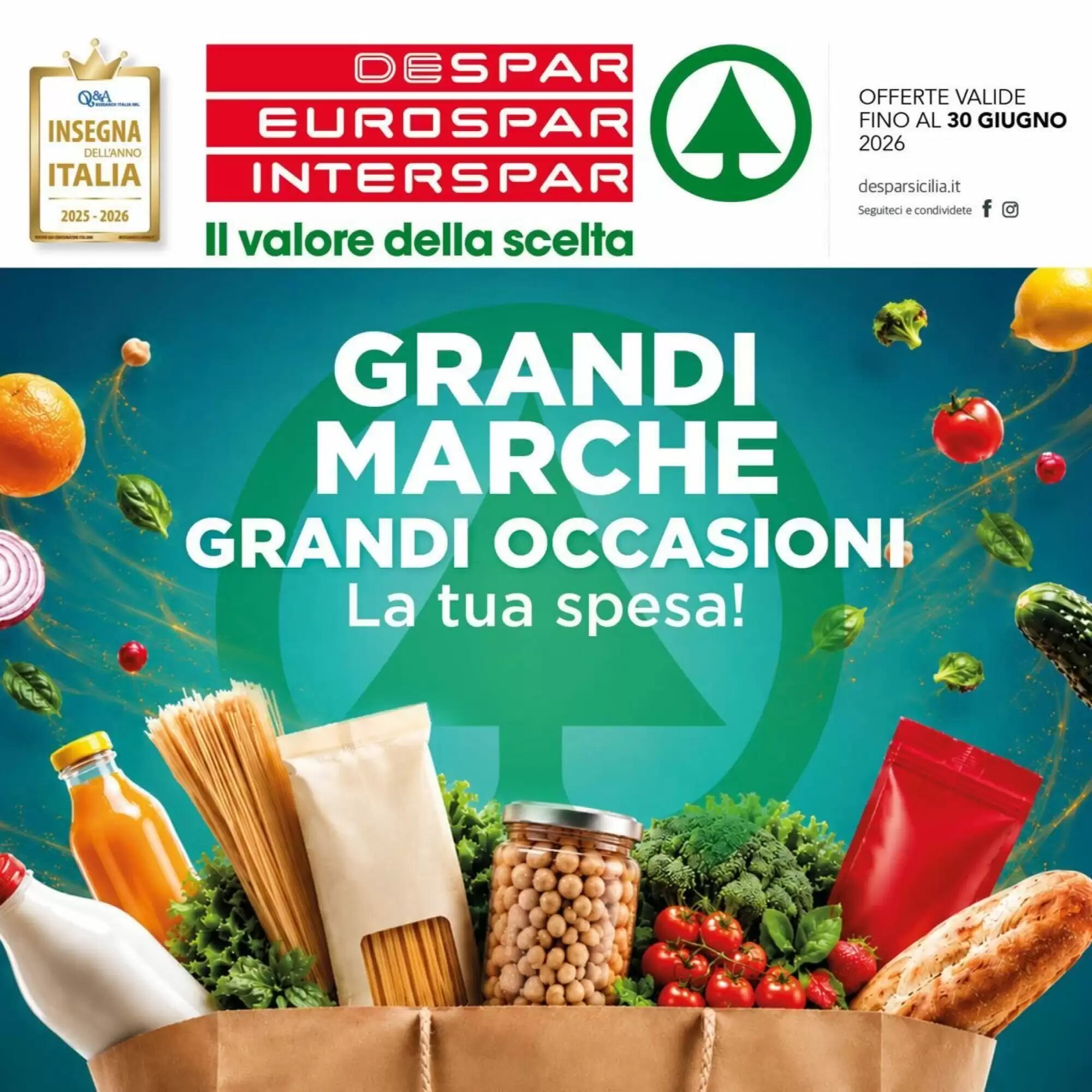 Volantino promozionale Despar Sicilia  valide dal 30/05/2026 - Pagina 1.