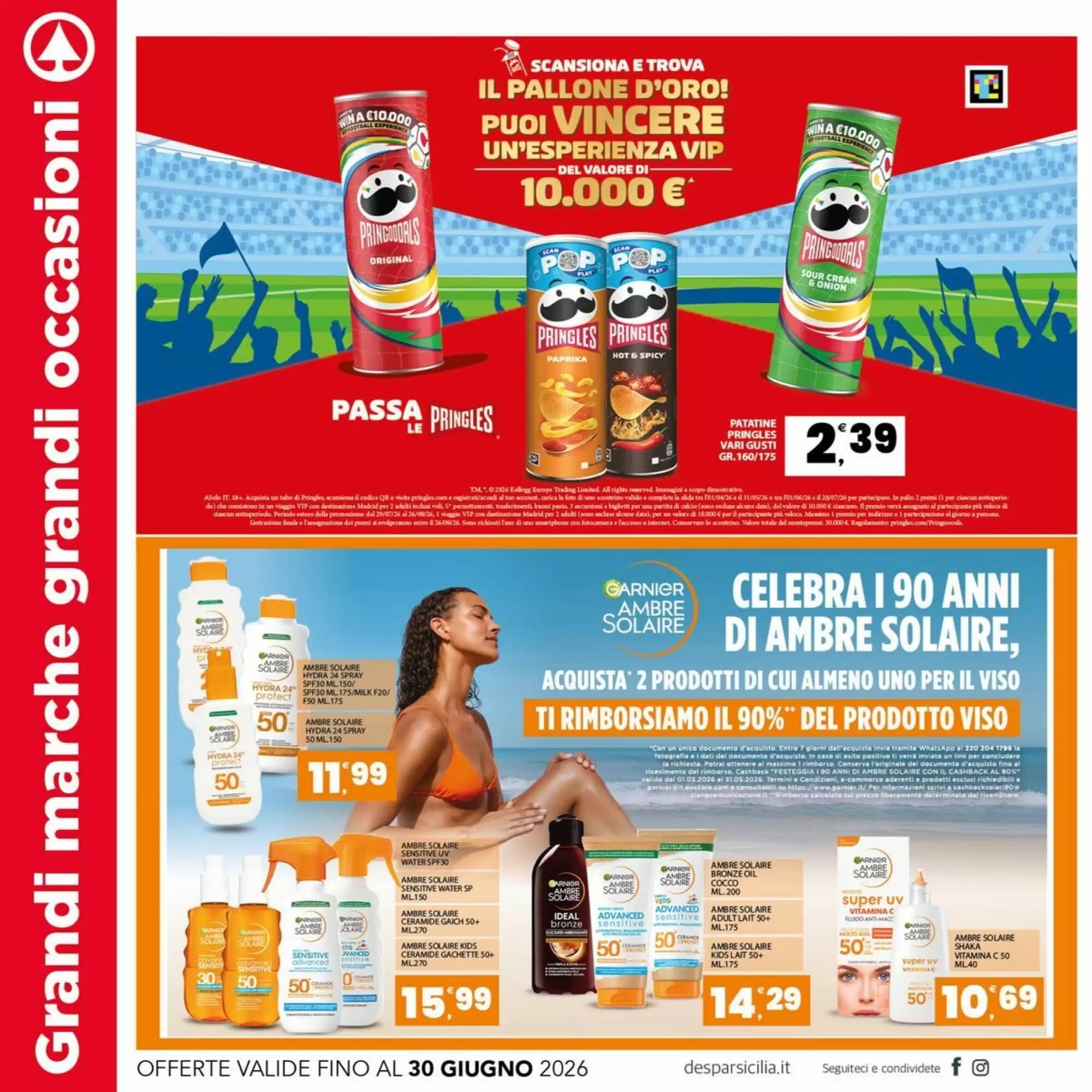 Volantino promozionale Despar Sicilia  valide dal 30/05/2026 - Pagina 14.