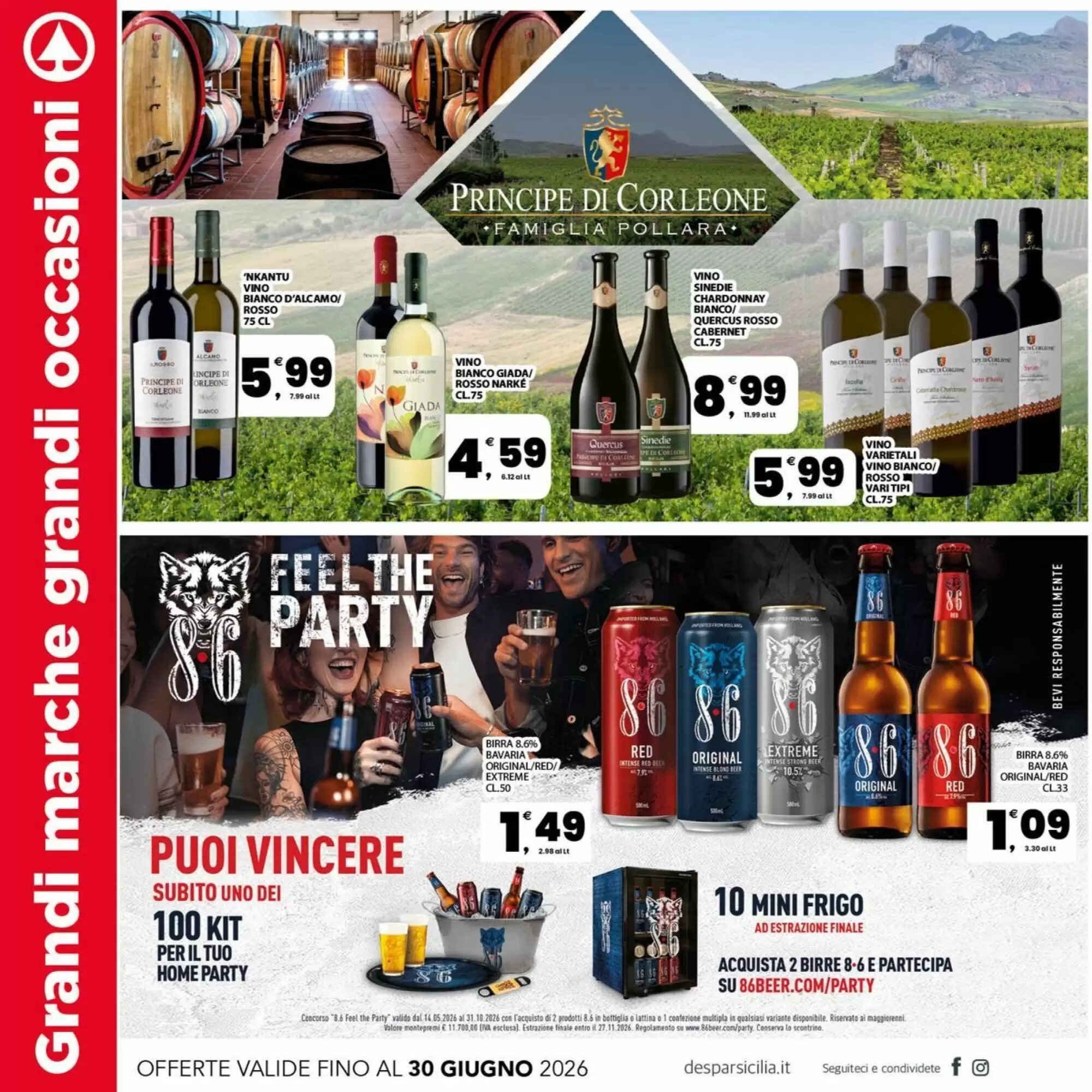 Volantino promozionale Despar Sicilia  valide dal 30/05/2026 - Pagina 6.