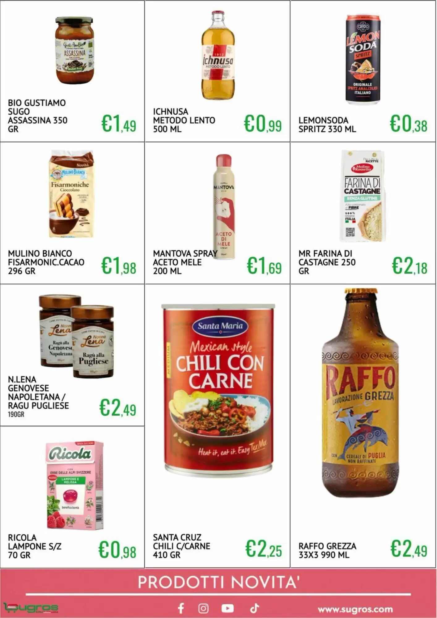 Volantino promozionale Sugros  valide dal 31/05/2026 - Pagina 13.