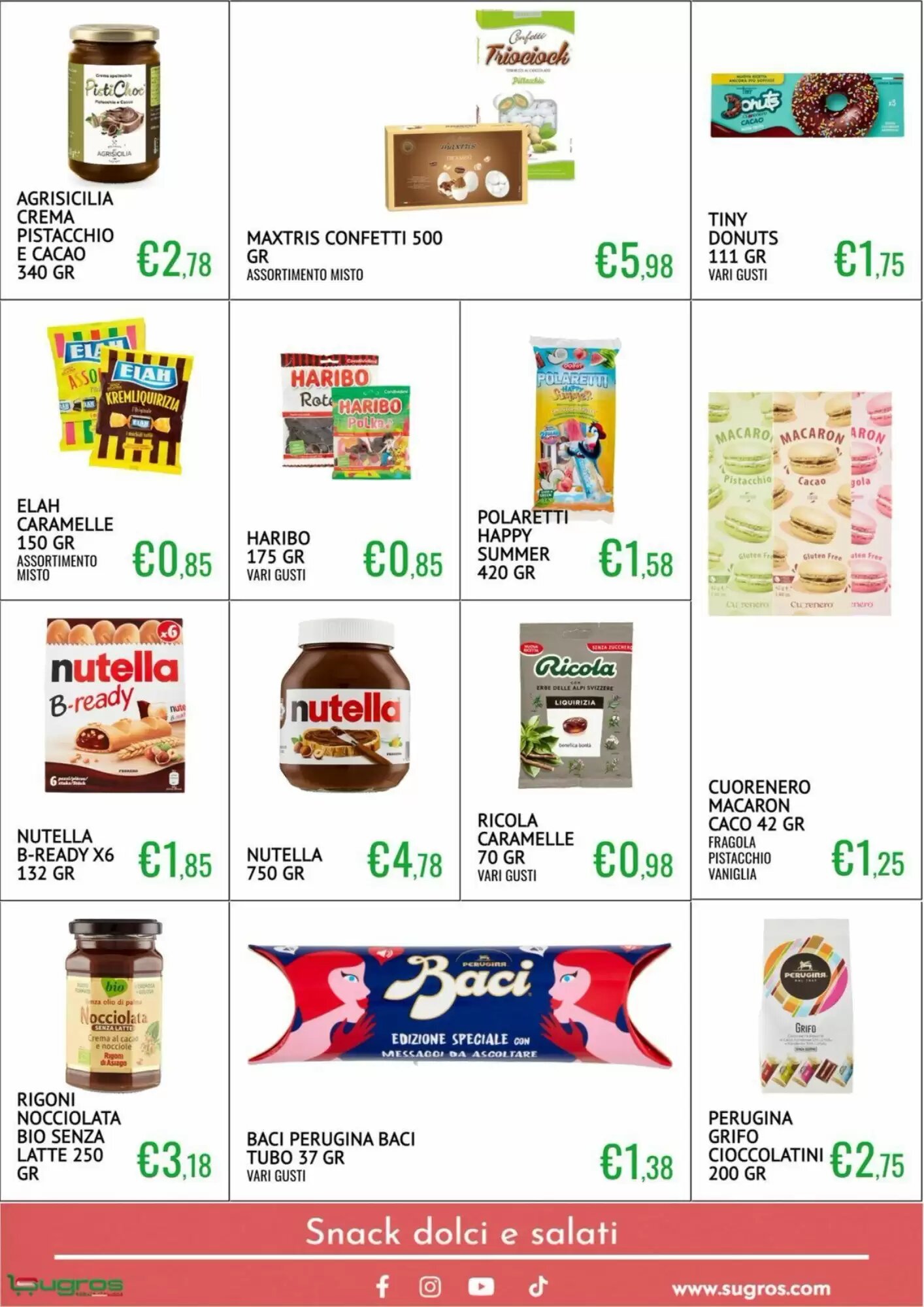 Volantino promozionale Sugros  valide dal 31/05/2026 - Pagina 18.